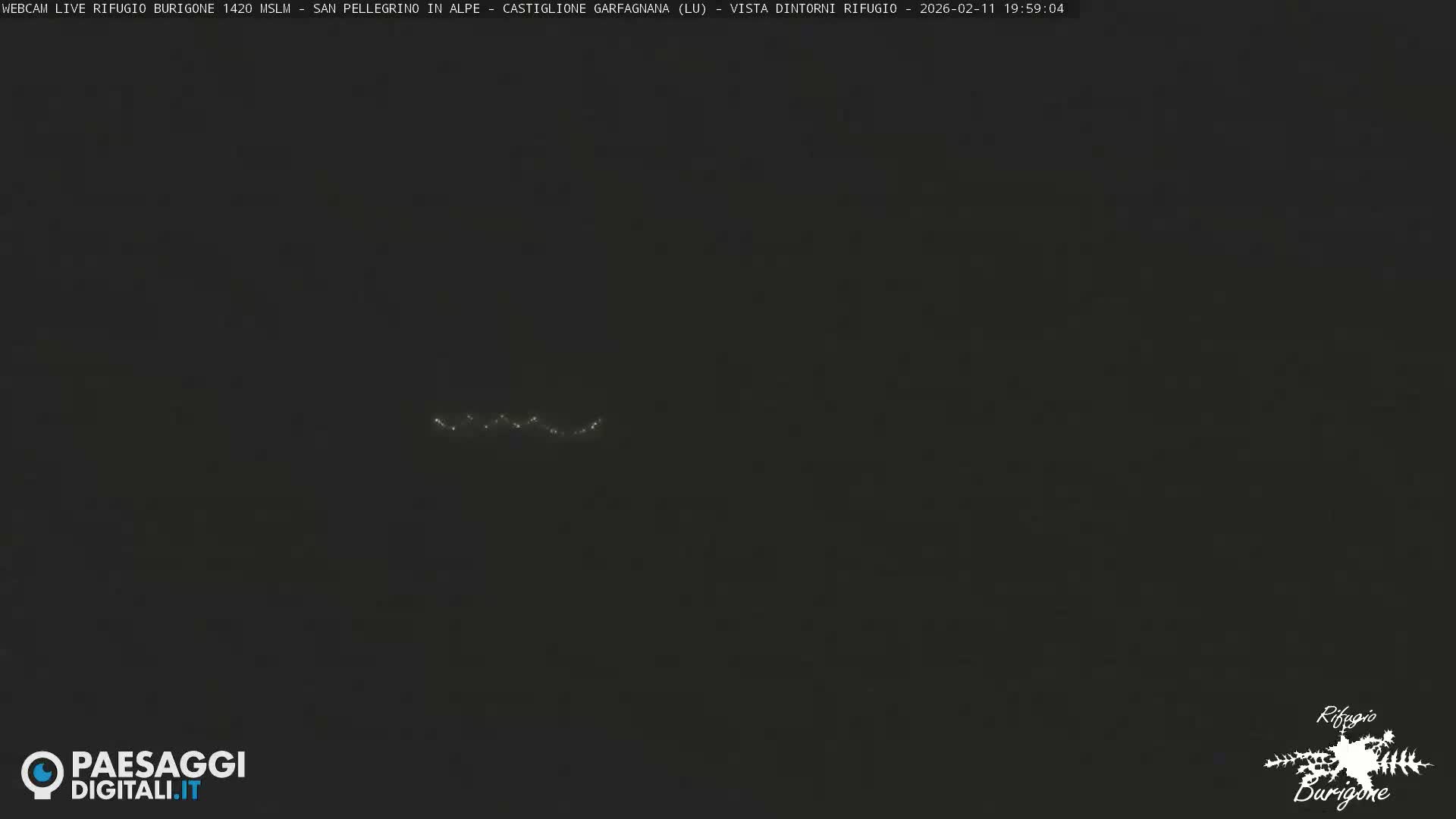Garfagnana, Rifugio Burigone  Live Cam - Lucca, Tuscany, Italy