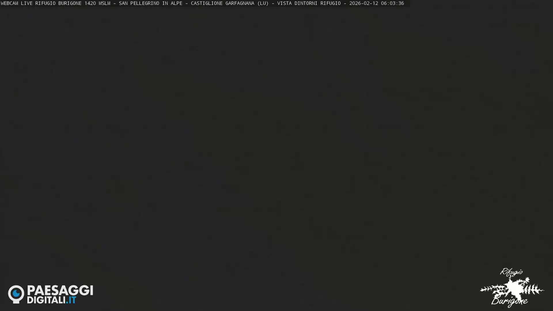 Garfagnana, Rifugio Burigone  Live Cam - Lucca, Tuscany, Italy