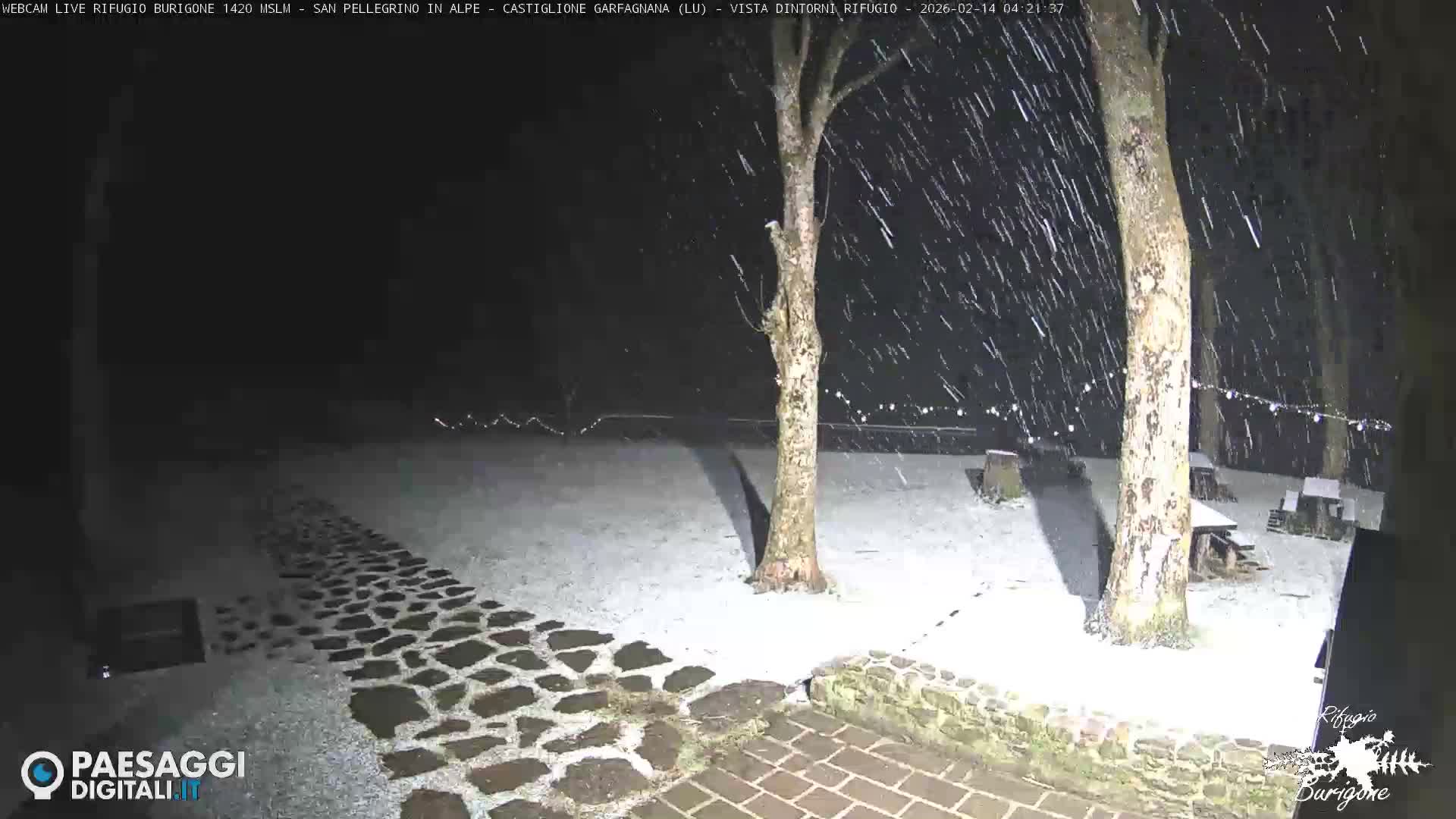 Garfagnana, Rifugio Burigone  Live Cam - Lucca, Tuscany, Italy