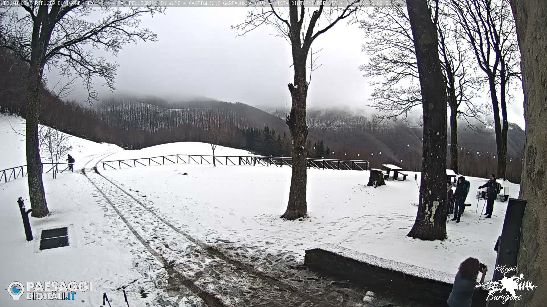 Garfagnana, Rifugio Burigone  Live Cam - Lucca, Tuscany, Italy