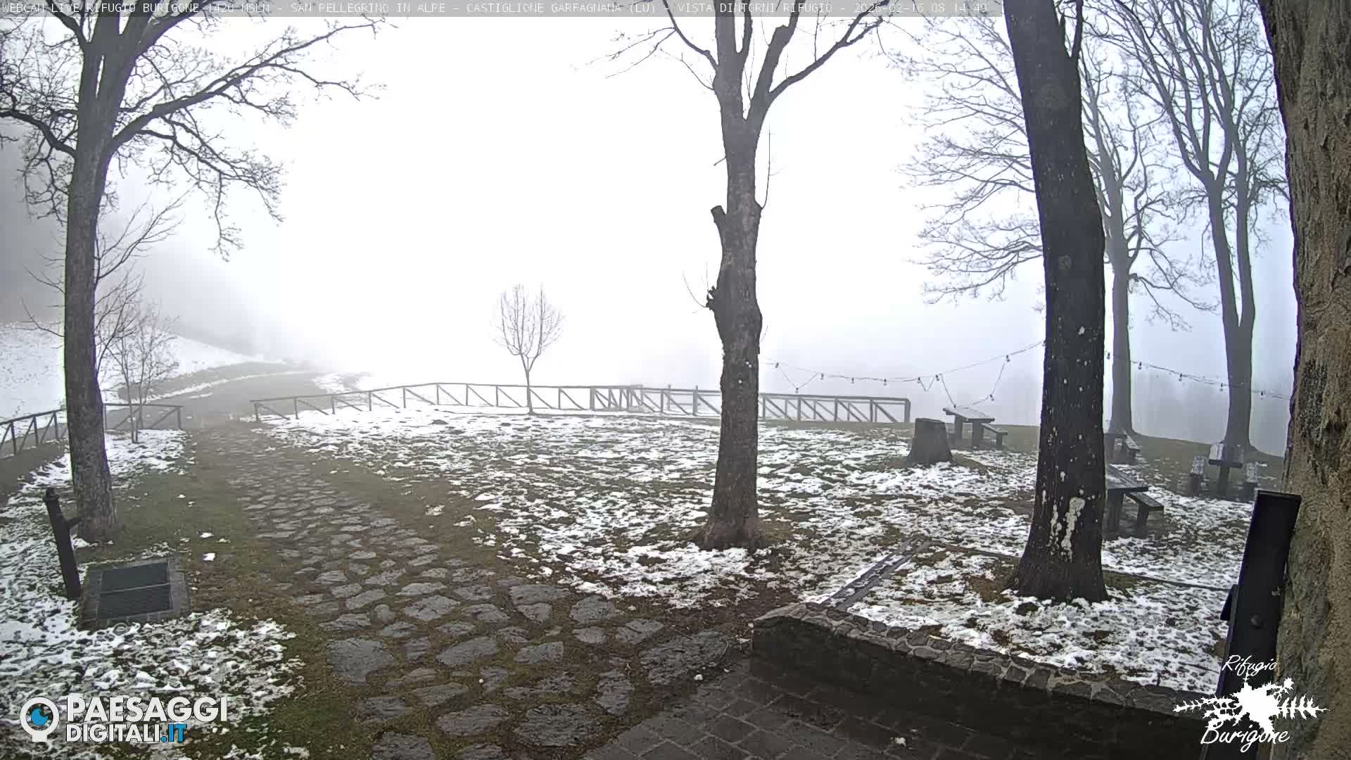 Garfagnana, Rifugio Burigone  Live Cam - Lucca, Tuscany, Italy