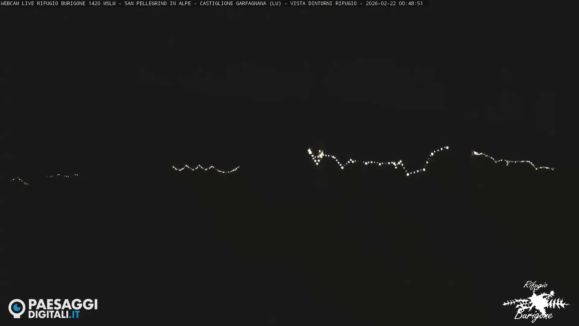 Garfagnana, Rifugio Burigone  Live Cam - Lucca, Tuscany, Italy
