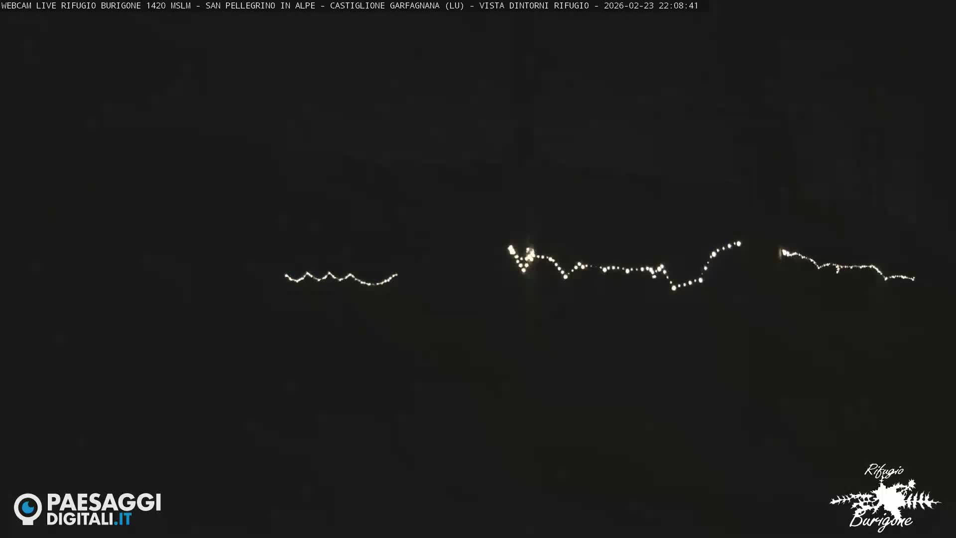Garfagnana, Rifugio Burigone  Live Cam - Lucca, Tuscany, Italy
