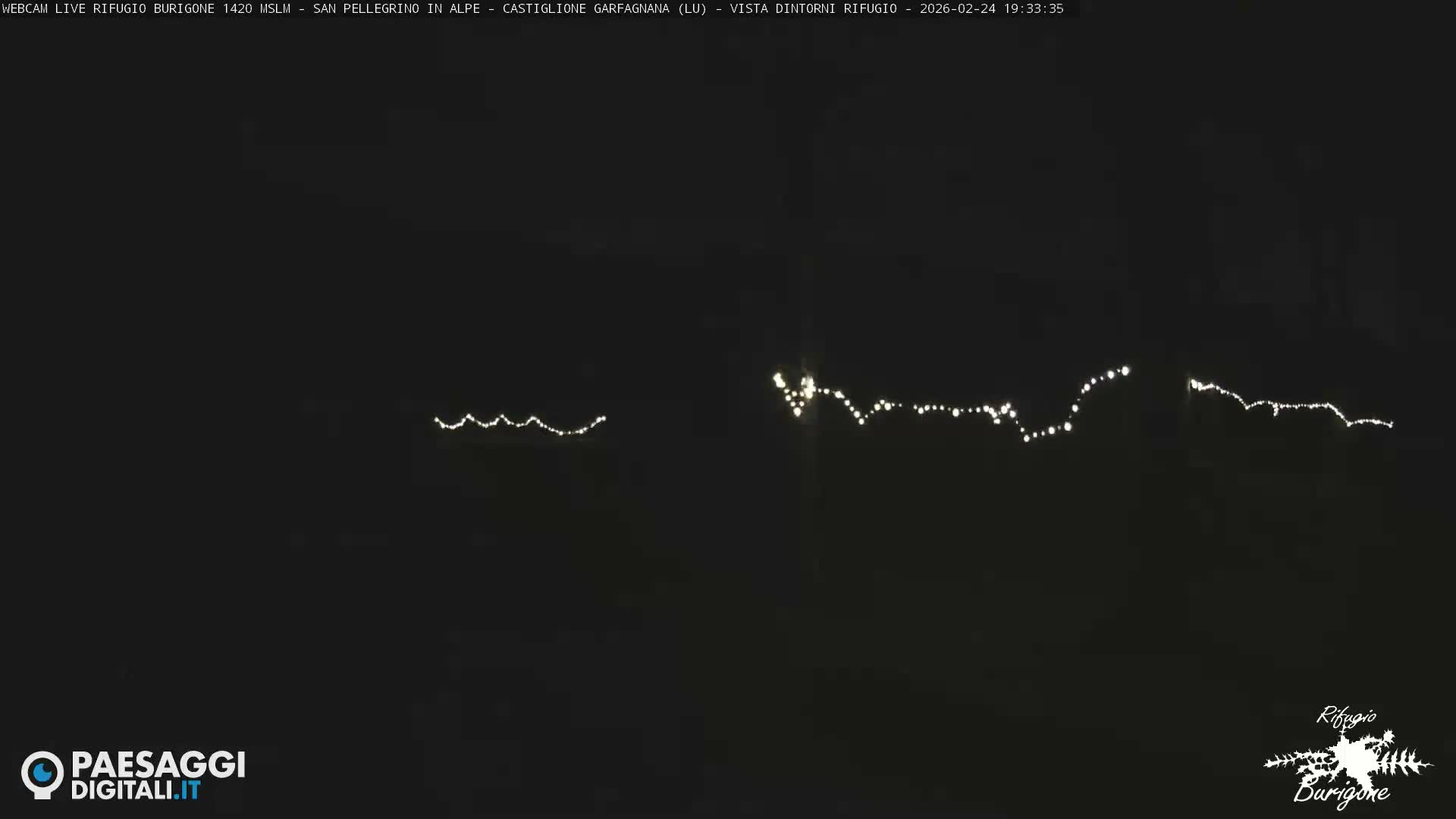 Garfagnana, Rifugio Burigone  Live Cam - Lucca, Tuscany, Italy