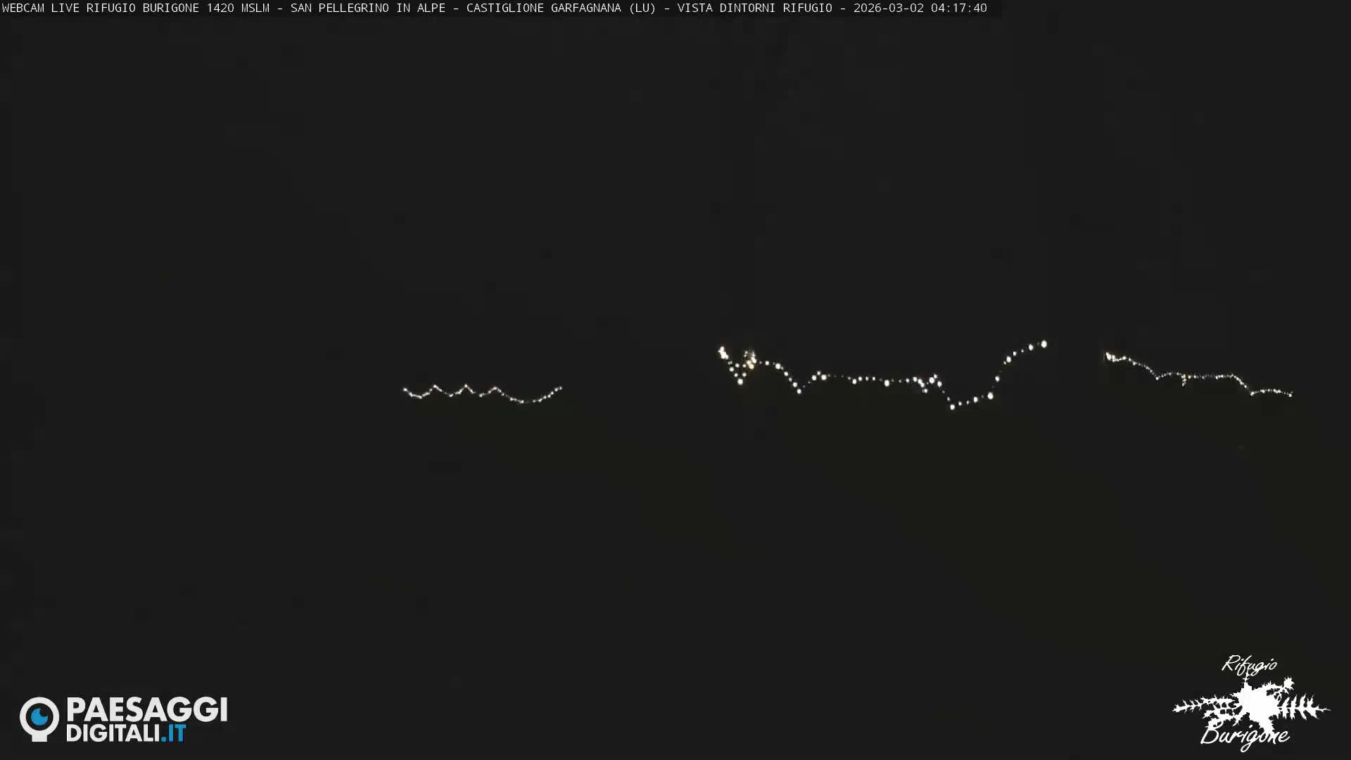 Garfagnana, Rifugio Burigone  Live Cam - Lucca, Tuscany, Italy