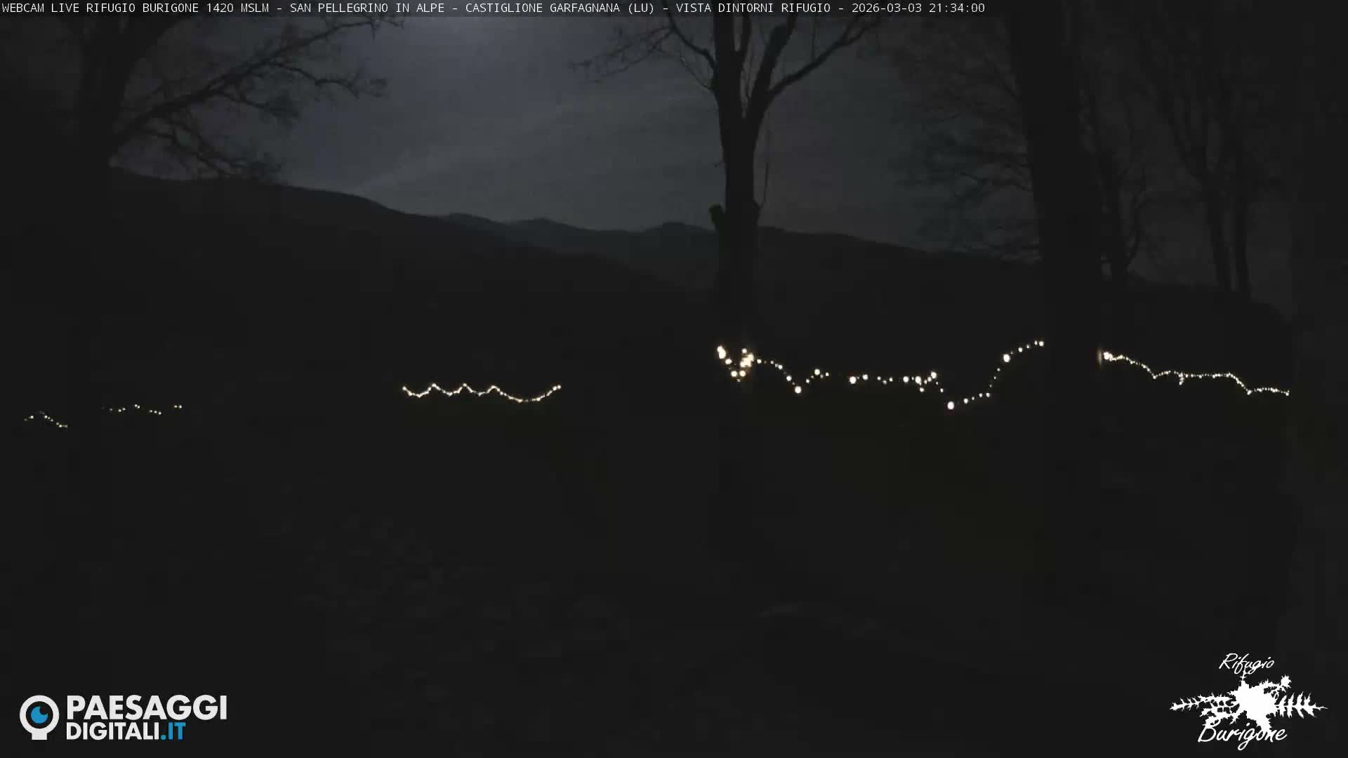 Garfagnana, Rifugio Burigone  Live Cam - Lucca, Tuscany, Italy