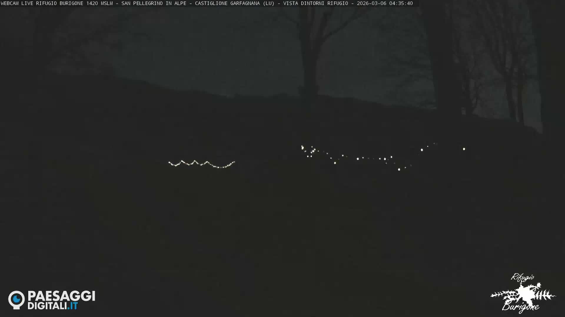 Garfagnana, Rifugio Burigone  Live Cam - Lucca, Tuscany, Italy
