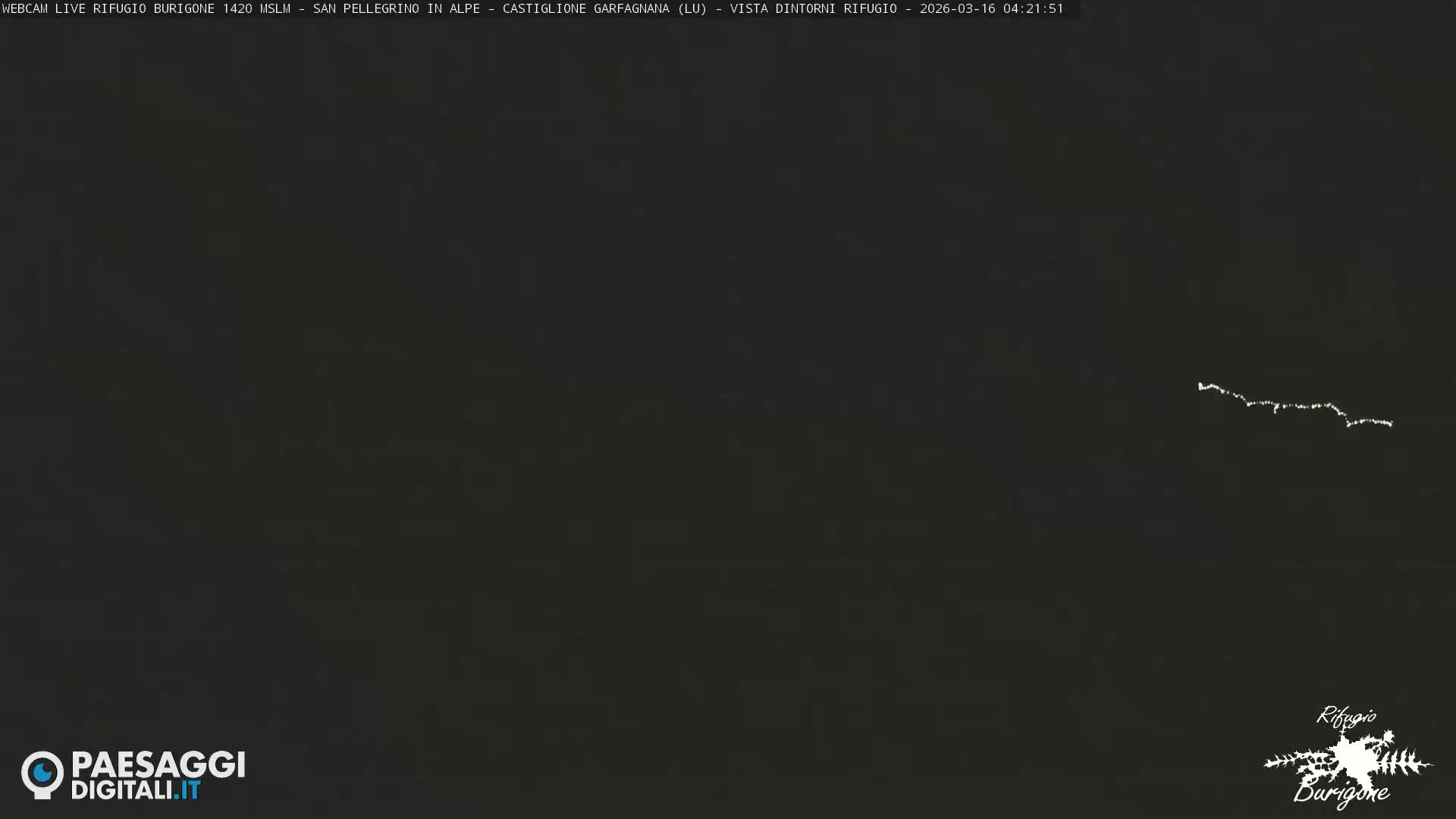Garfagnana, Rifugio Burigone  Live Cam - Lucca, Tuscany, Italy