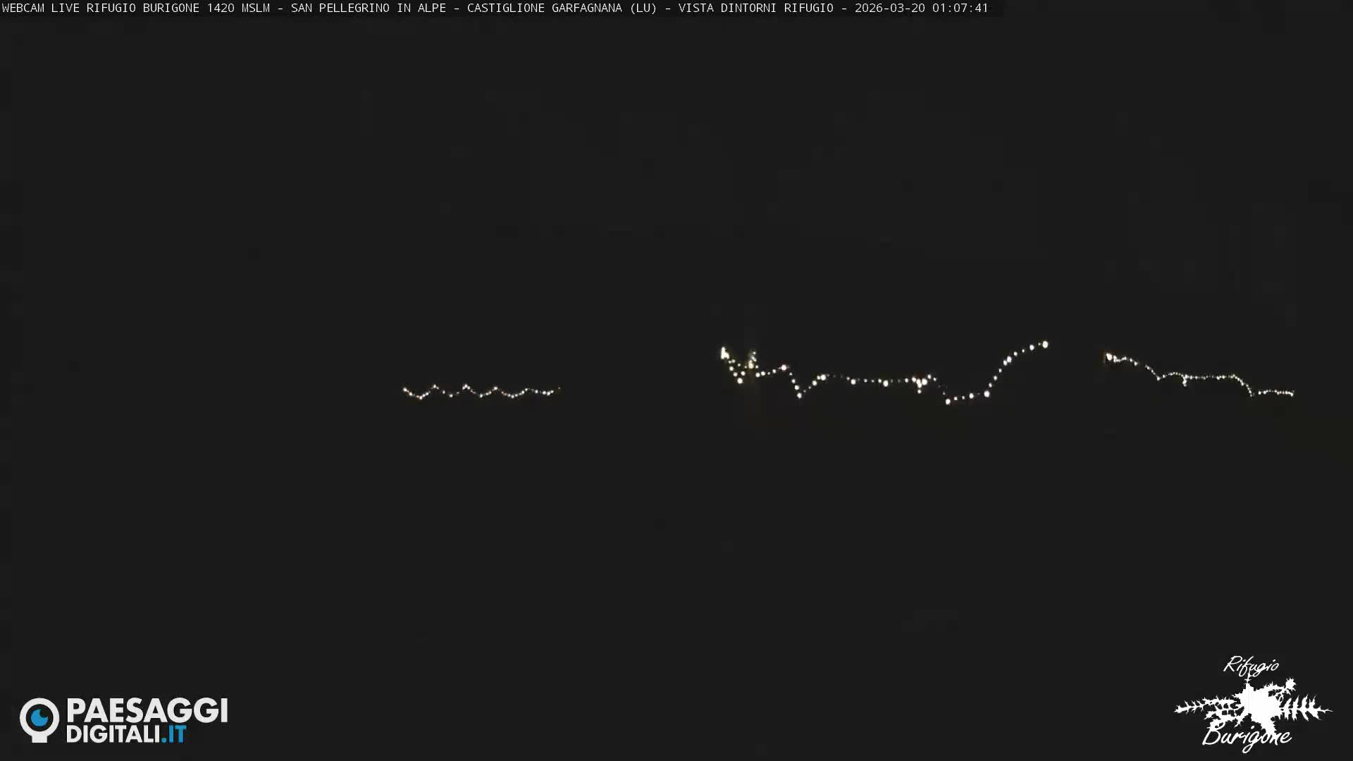 Garfagnana, Rifugio Burigone  Live Cam - Lucca, Tuscany, Italy