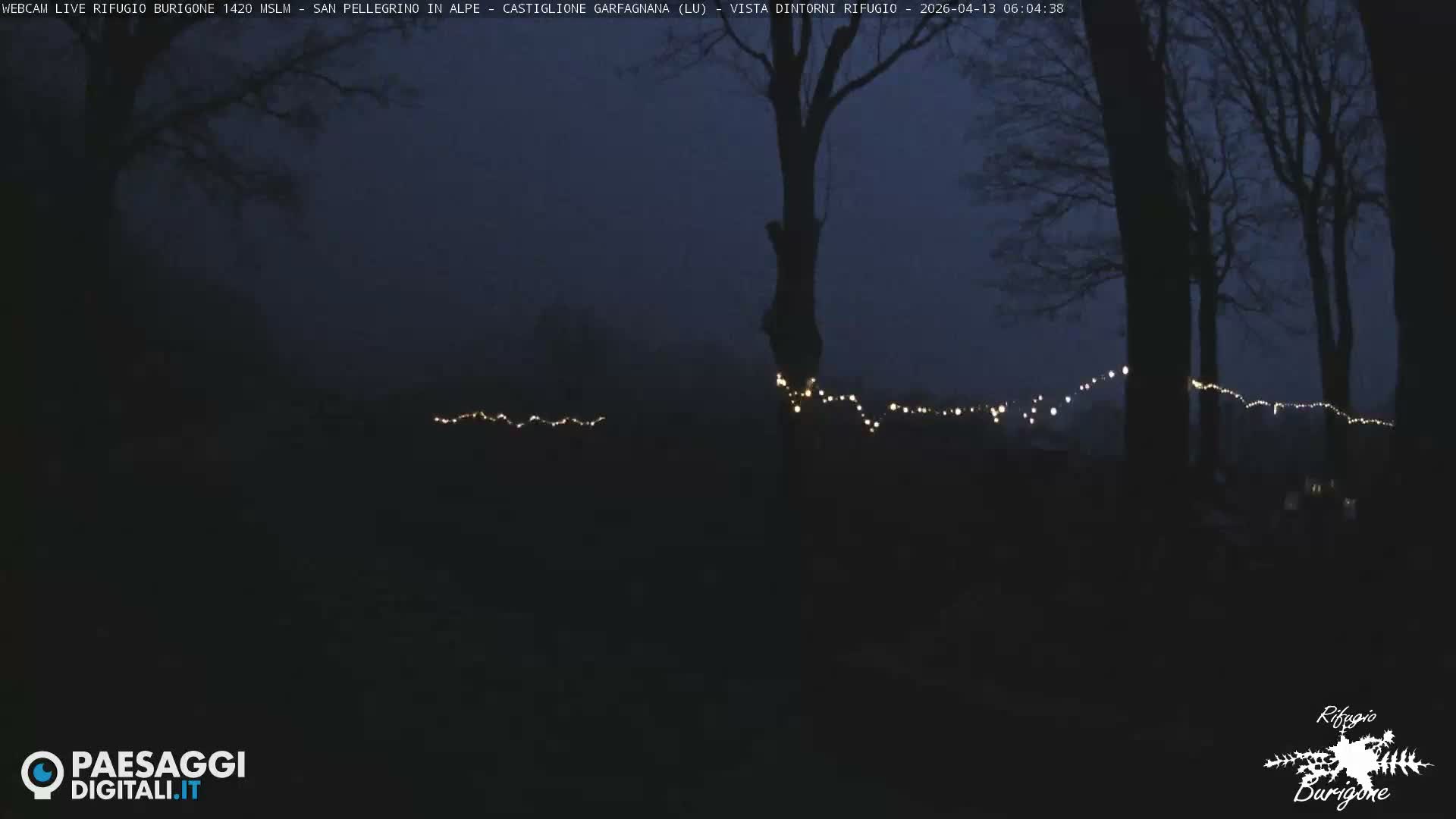 Garfagnana, Rifugio Burigone  Live Cam - Lucca, Tuscany, Italy
