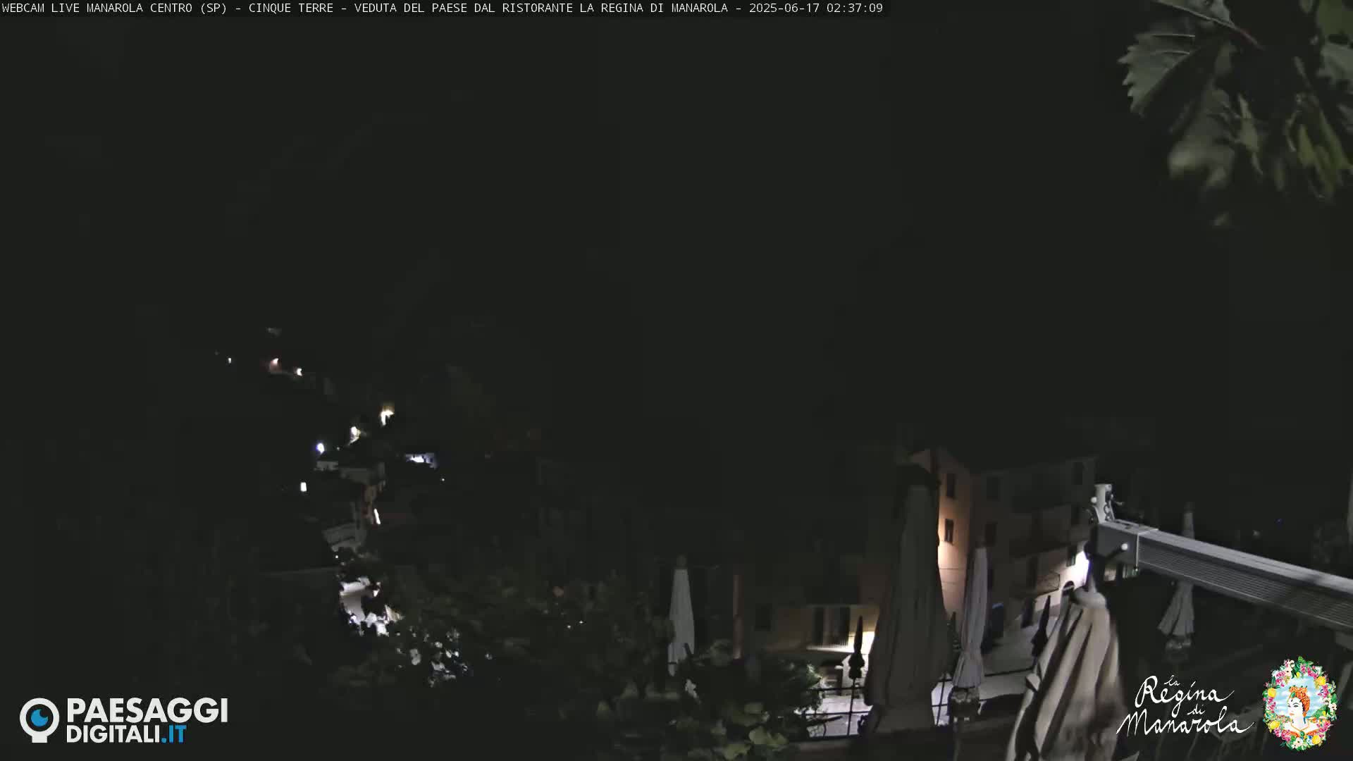 Cinque Terre, Manarola Village Main Square Live Cam - La Spezia, Linguria, Italy