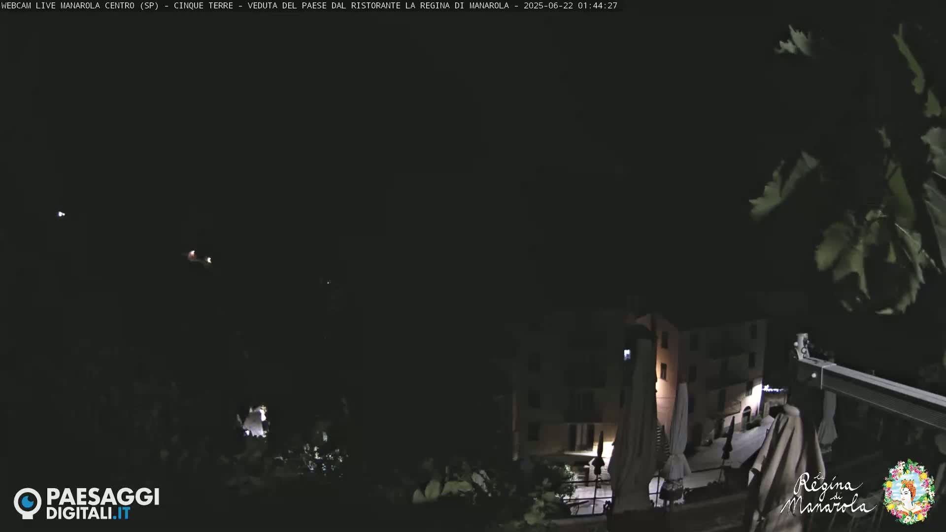 Cinque Terre, Manarola Village Main Square Live Cam - La Spezia, Linguria, Italy