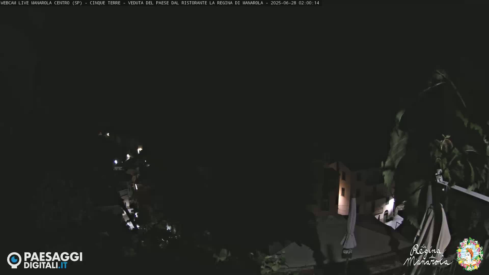 Cinque Terre, Manarola Village Main Square Live Cam - La Spezia, Linguria, Italy