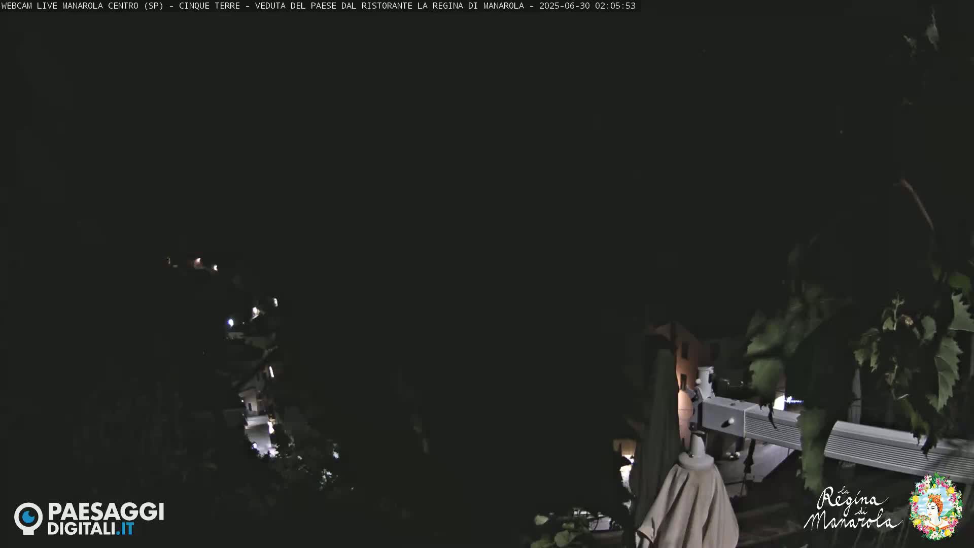 Cinque Terre, Manarola Village Main Square Live Cam - La Spezia, Linguria, Italy