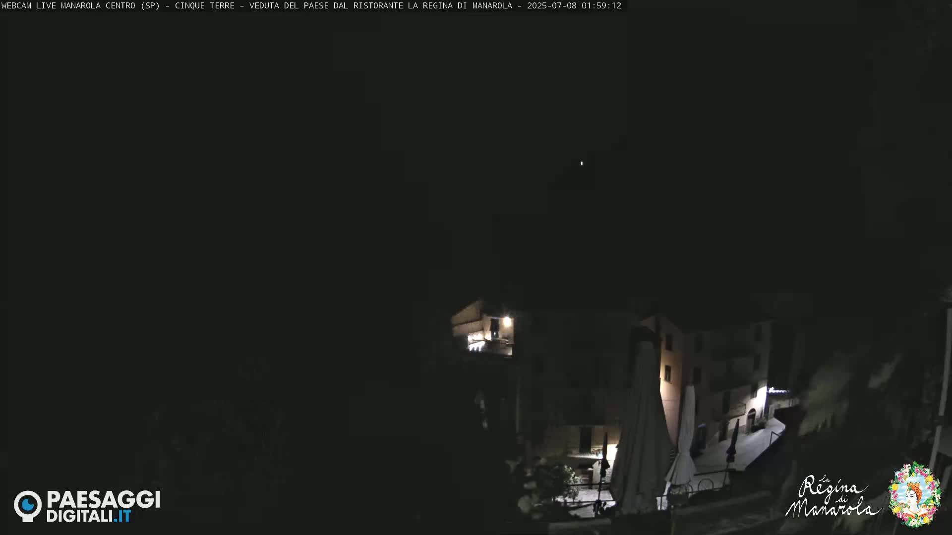 Cinque Terre, Manarola Village Main Square Live Cam - La Spezia, Linguria, Italy
