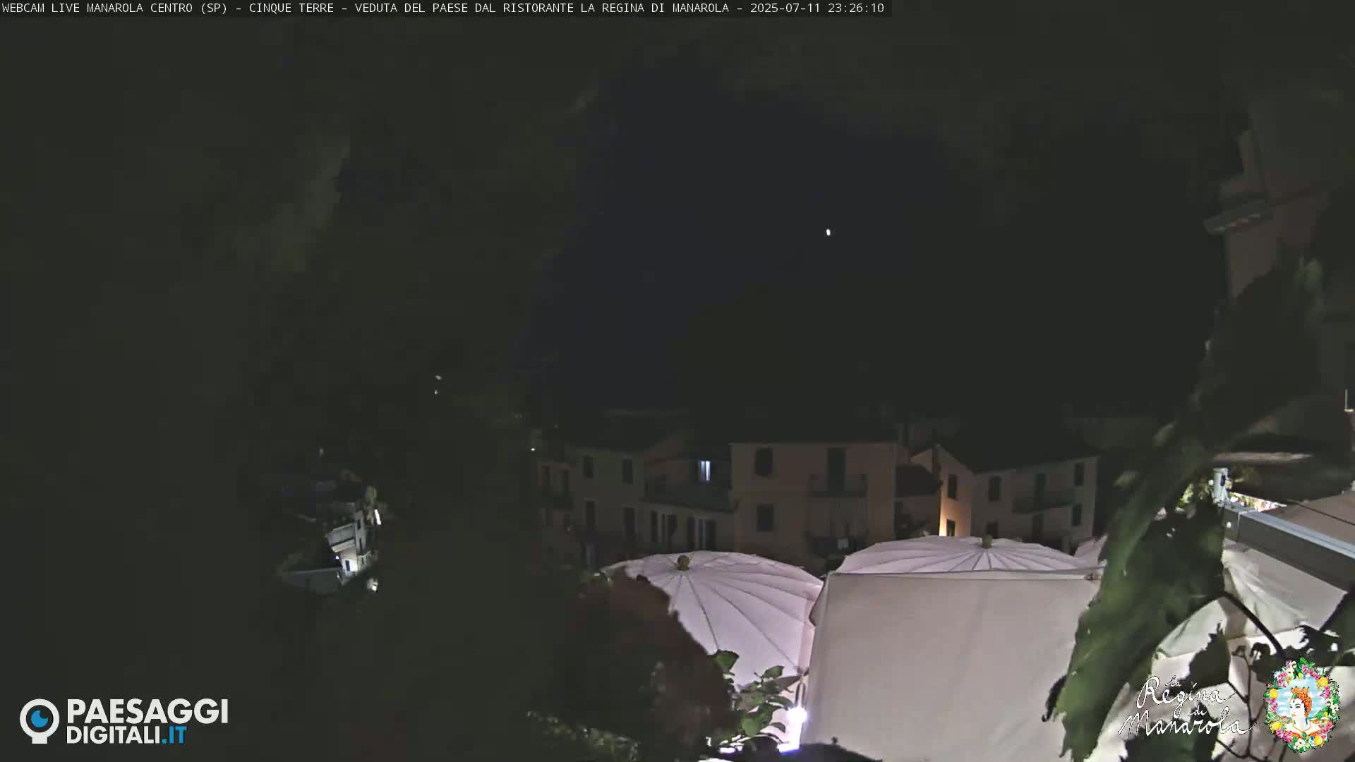 Cinque Terre, Manarola Village Main Square Live Cam - La Spezia, Linguria, Italy