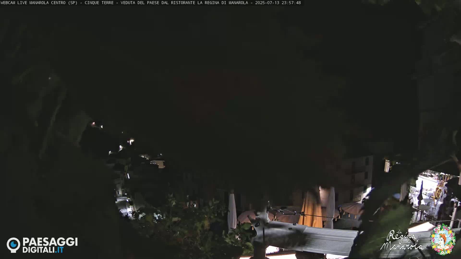 Cinque Terre, Manarola Village Main Square Live Cam - La Spezia, Linguria, Italy