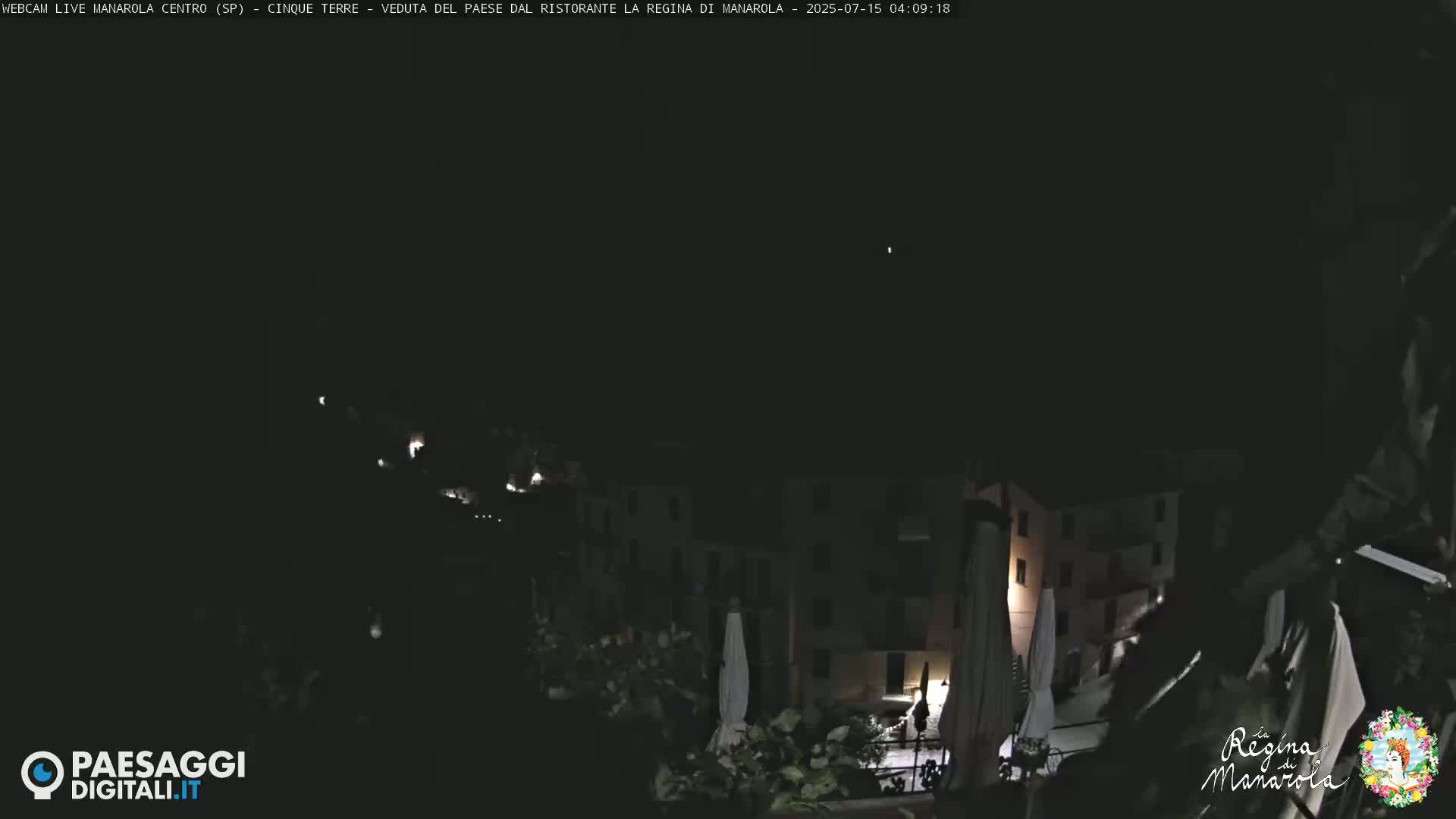 Cinque Terre, Manarola Village Main Square Live Cam - La Spezia, Linguria, Italy