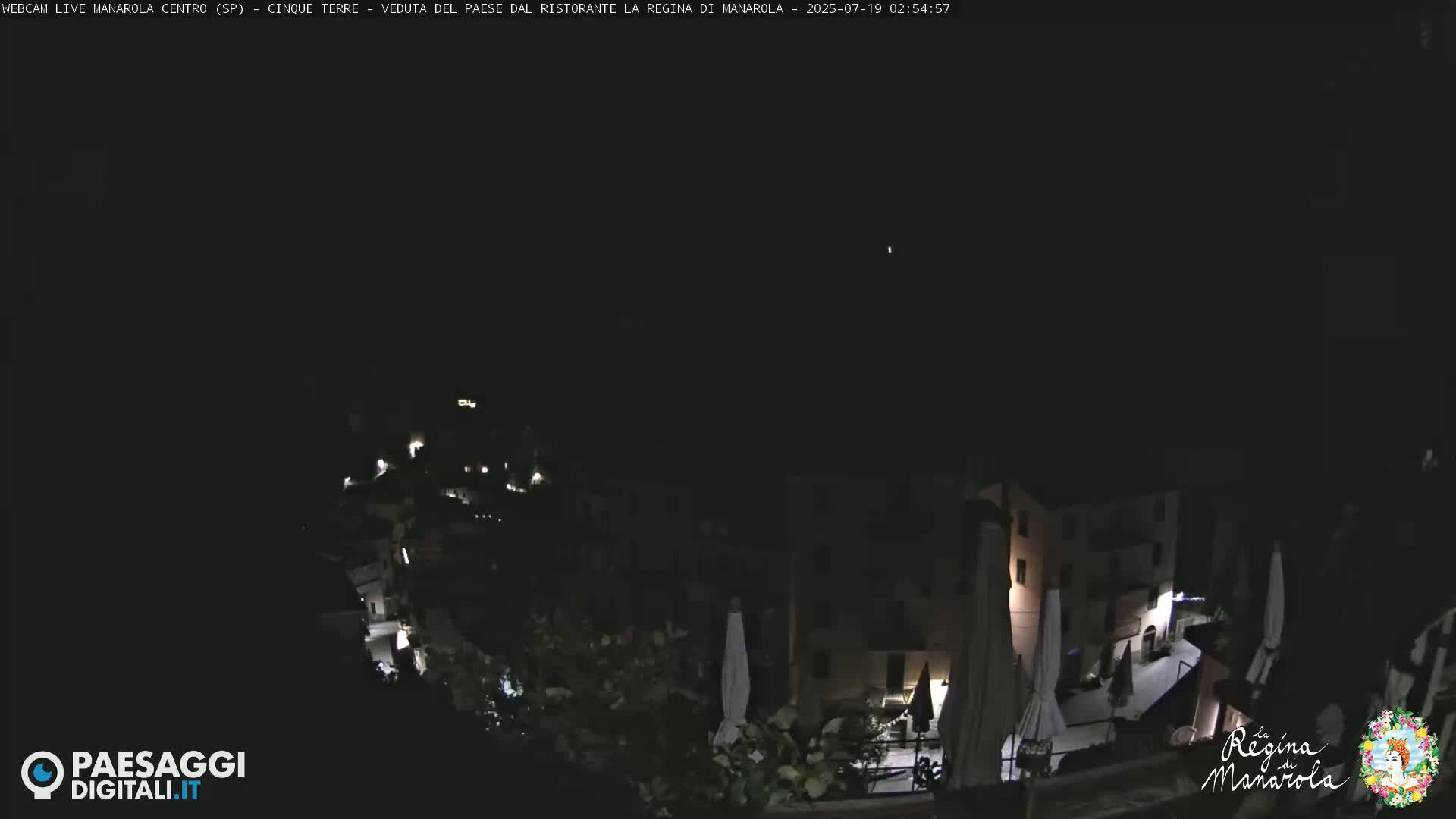Cinque Terre, Manarola Village Main Square Live Cam - La Spezia, Linguria, Italy