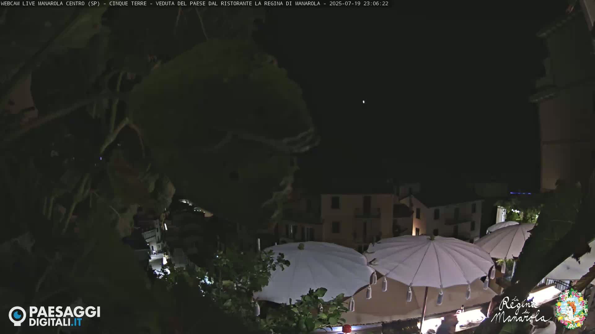 Cinque Terre, Manarola Village Main Square Live Cam - La Spezia, Linguria, Italy