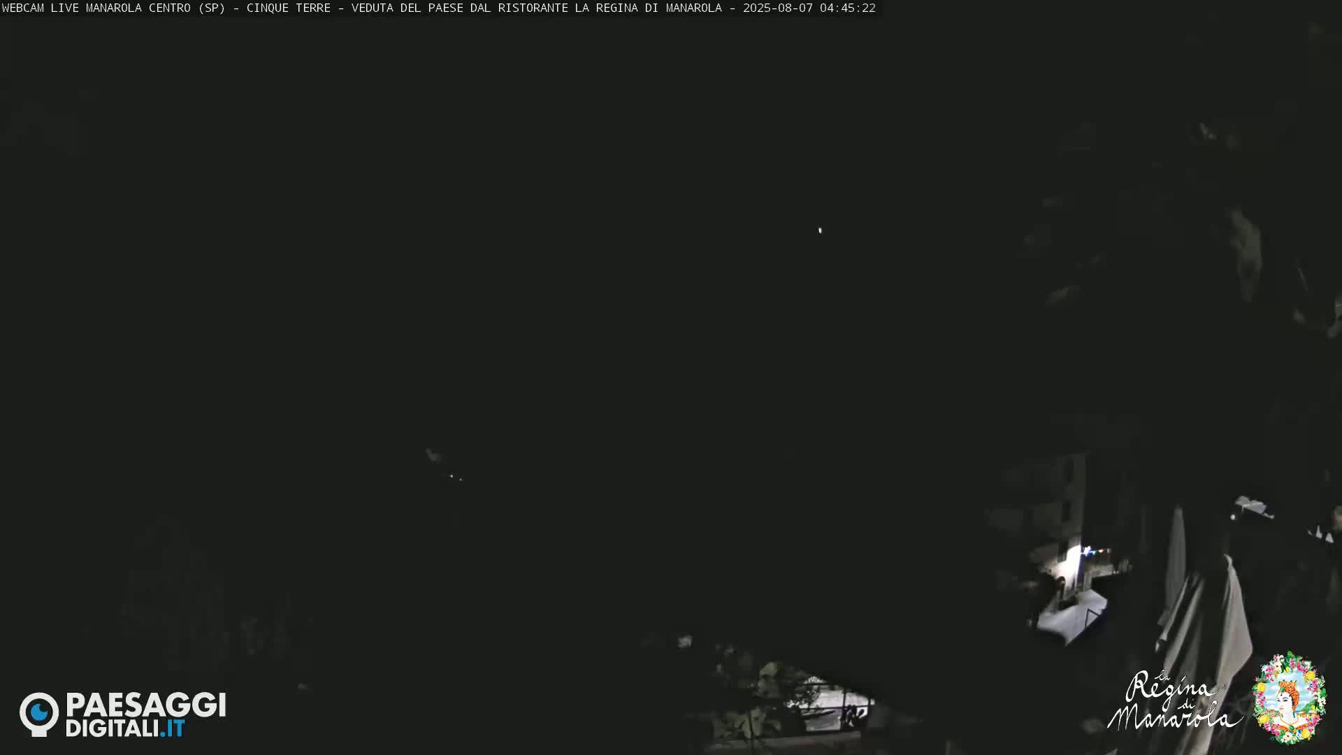 Cinque Terre, Manarola Village Main Square Live Cam - La Spezia, Linguria, Italy