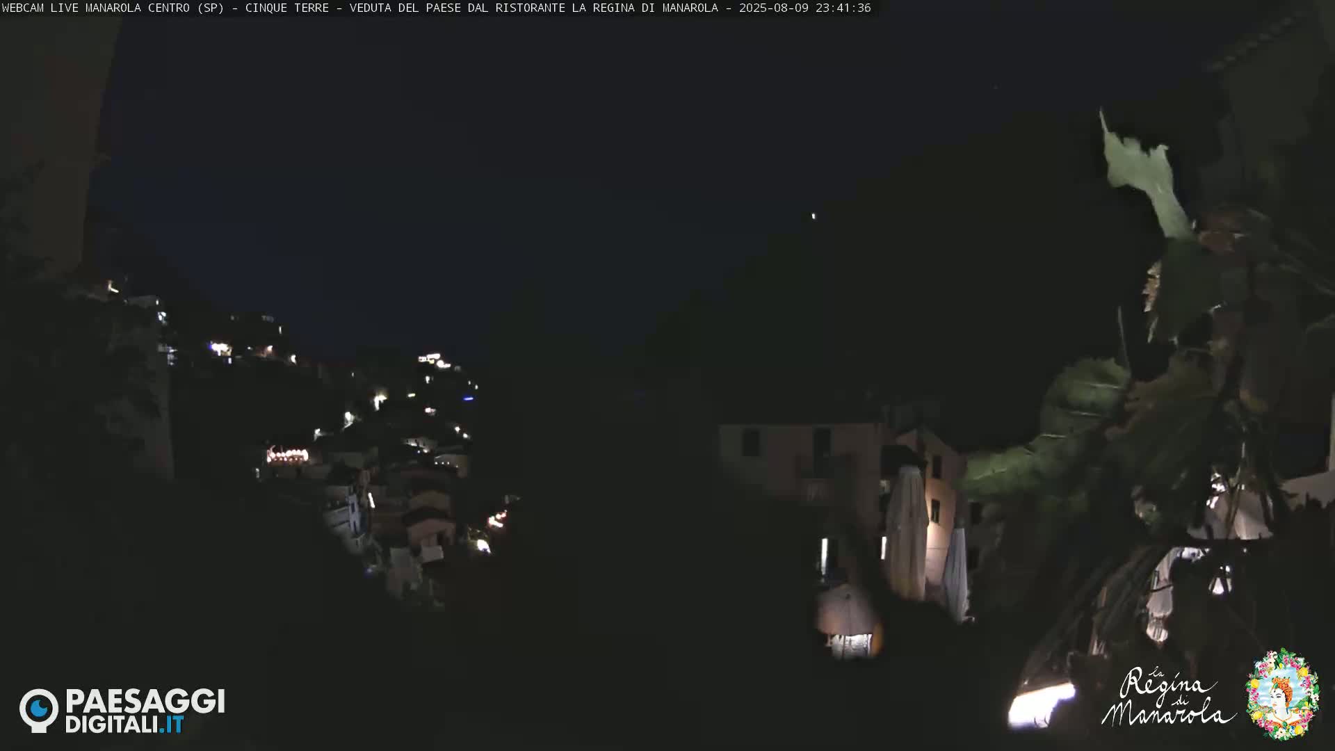 Cinque Terre, Manarola Village Main Square Live Cam - La Spezia, Linguria, Italy