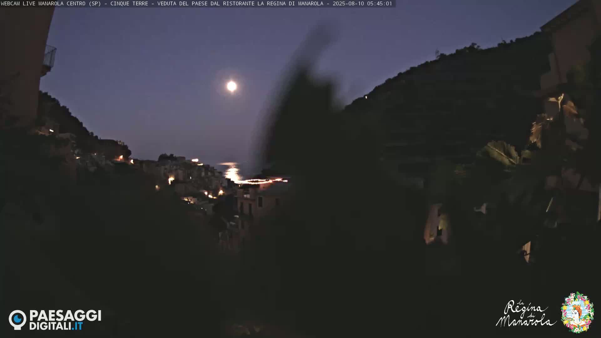 Cinque Terre, Manarola Village Main Square Live Cam - La Spezia, Linguria, Italy