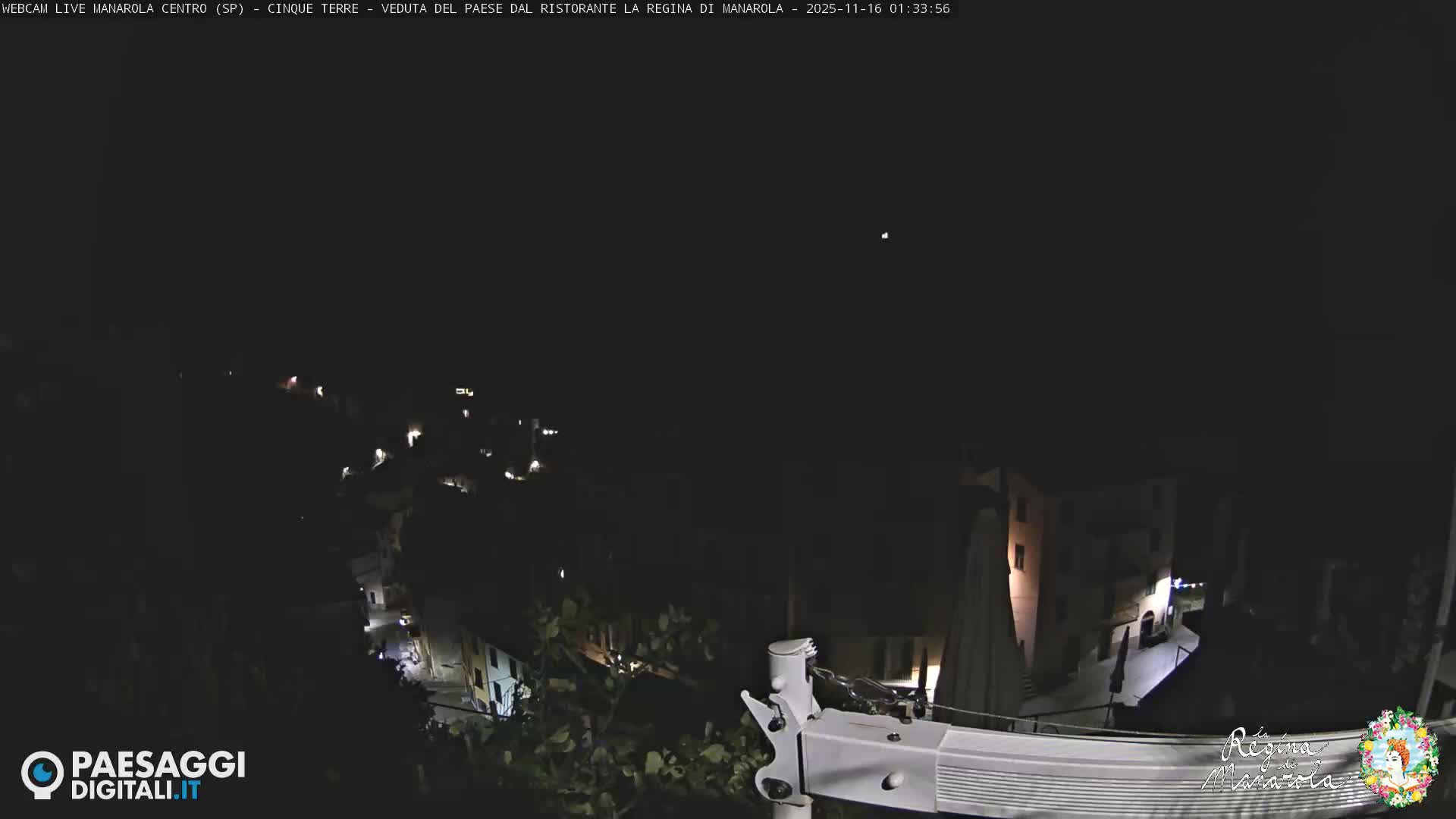 Cinque Terre, Manarola Village Main Square Live Cam - La Spezia, Linguria, Italy