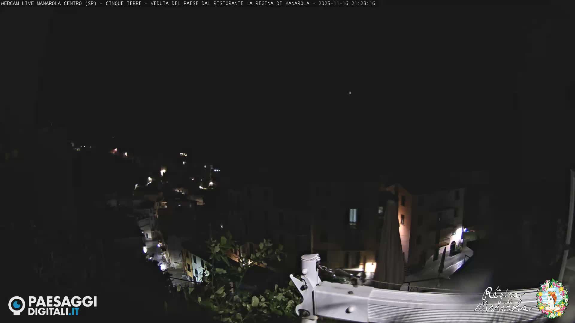 Cinque Terre, Manarola Village Main Square Live Cam - La Spezia, Linguria, Italy