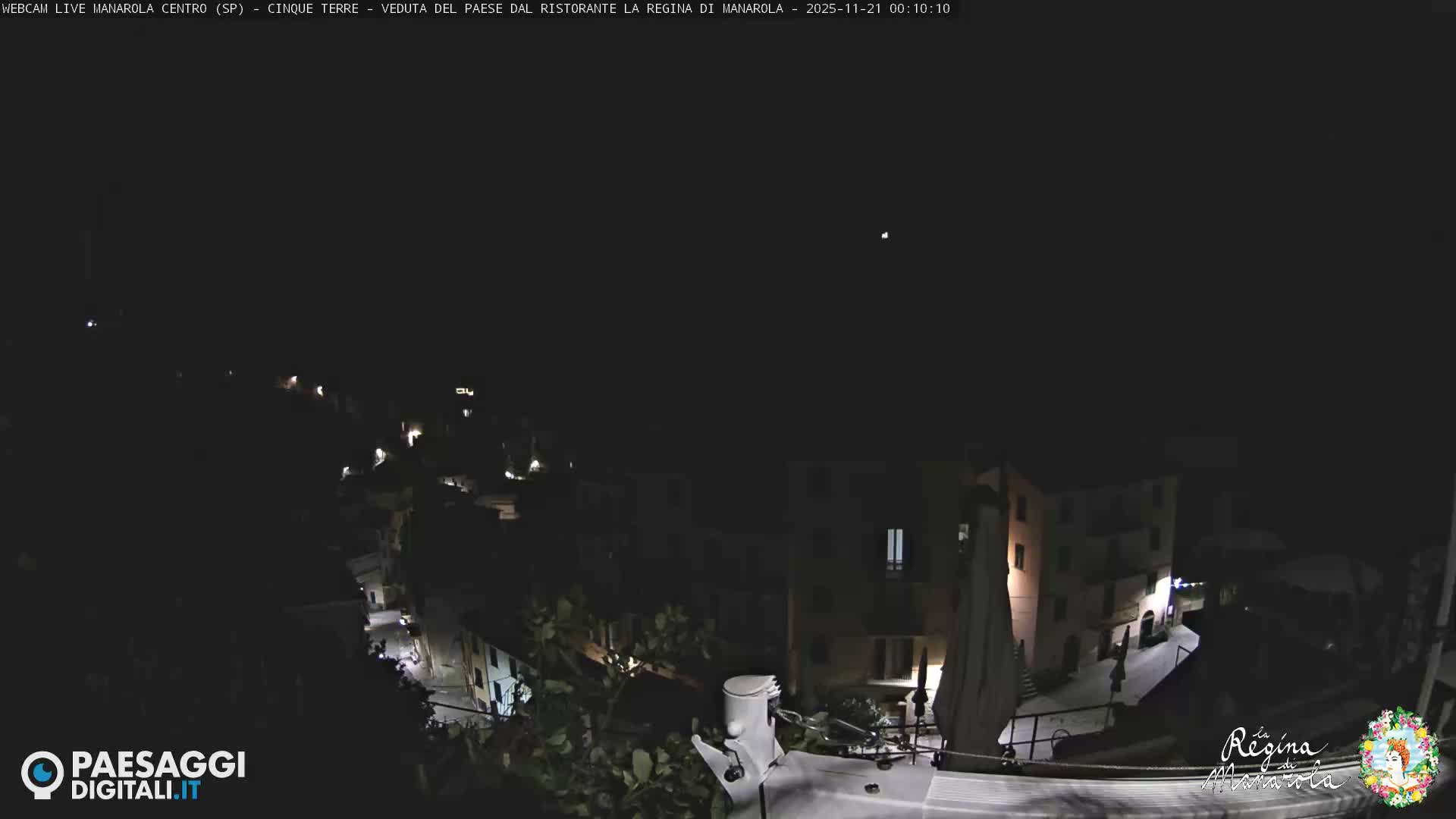 Cinque Terre, Manarola Village Main Square Live Cam - La Spezia, Linguria, Italy