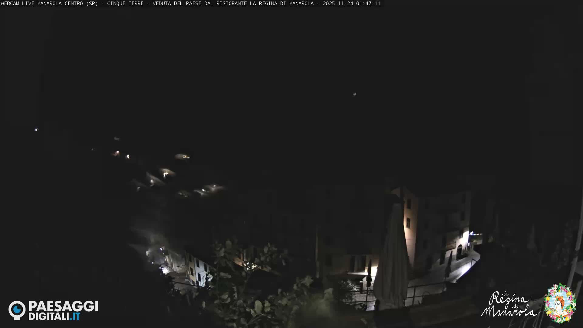 Cinque Terre, Manarola Village Main Square Live Cam - La Spezia, Linguria, Italy
