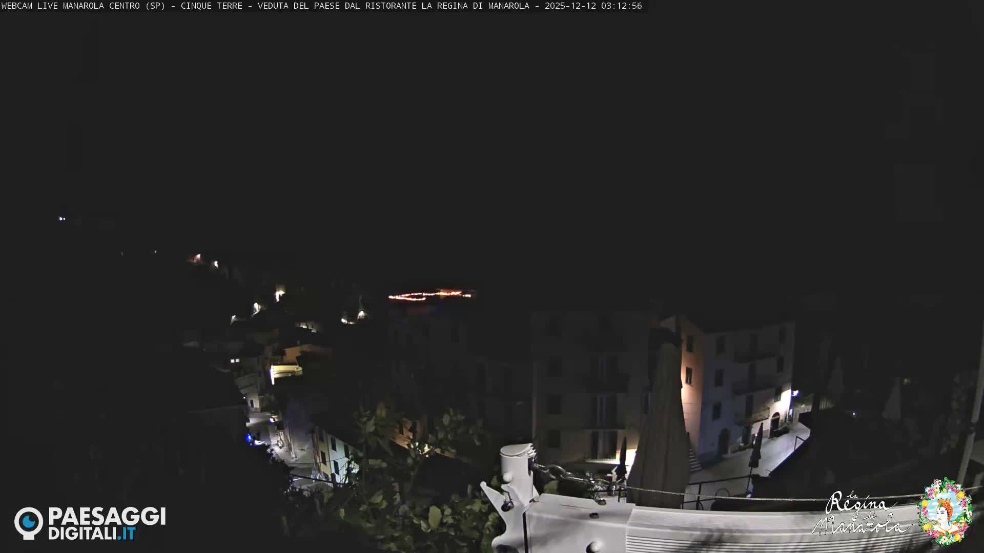 Cinque Terre, Manarola Village Main Square Live Cam - La Spezia, Linguria, Italy