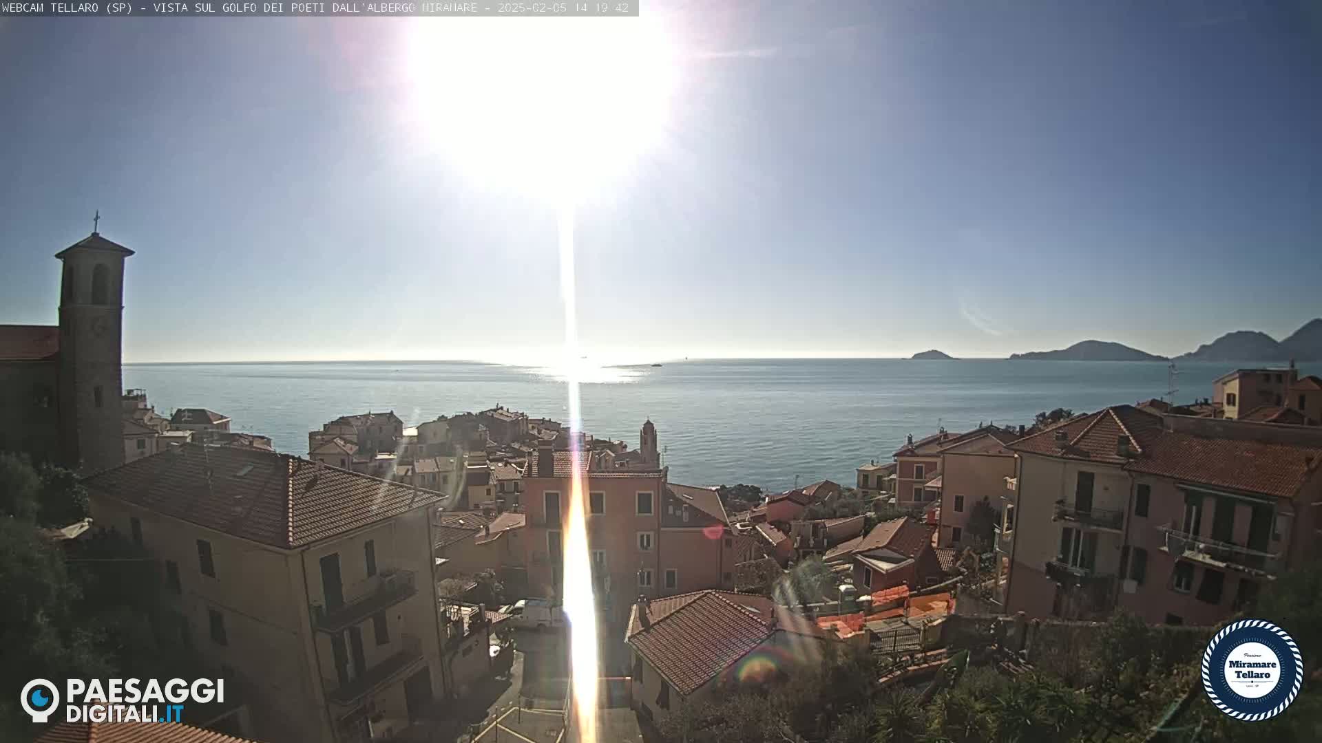 Tellaro City Live Cam - La Spezia, Liguria, Italy