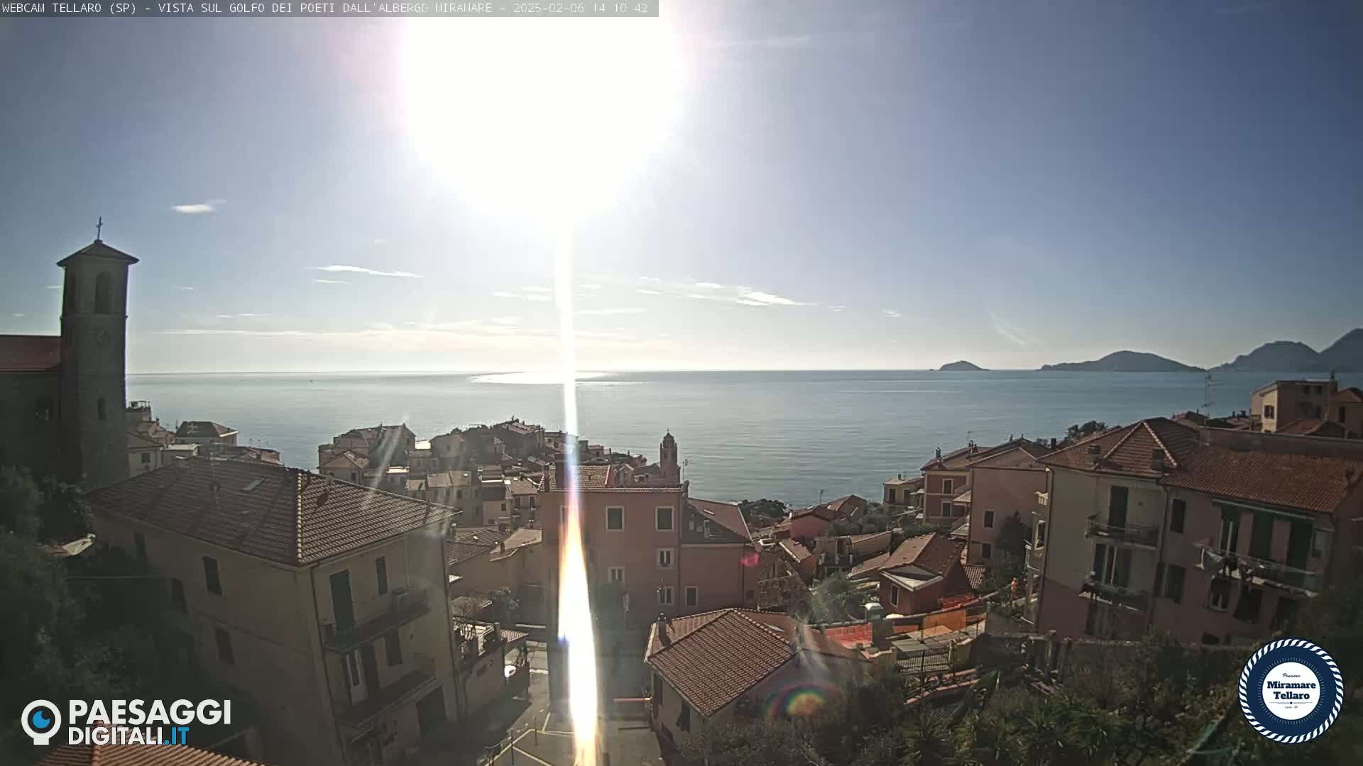 Tellaro City Live Cam - La Spezia, Liguria, Italy