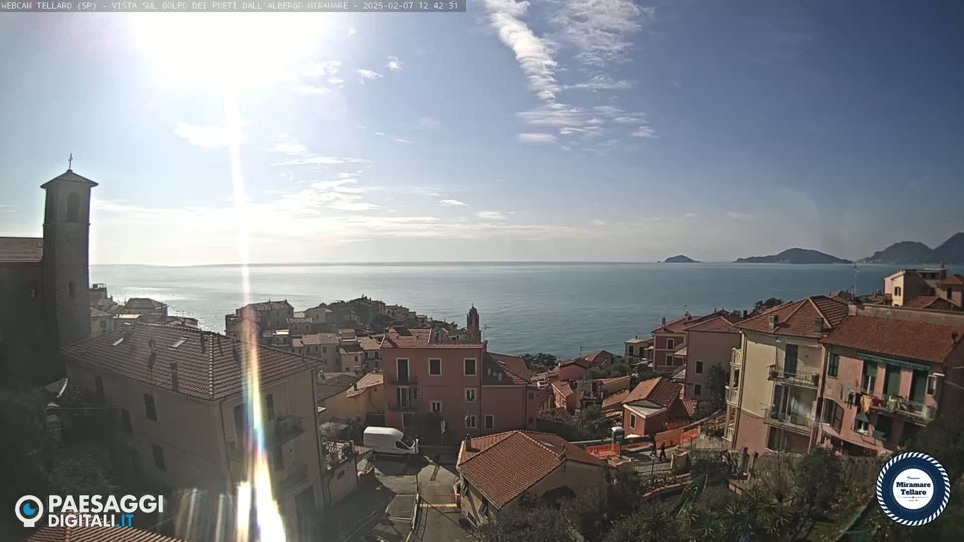 Tellaro City Live Cam - La Spezia, Liguria, Italy