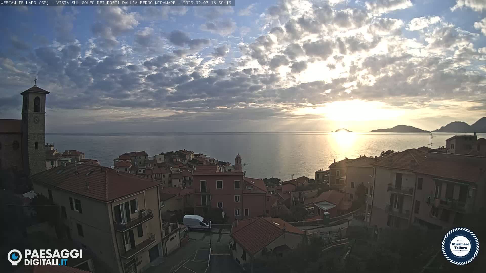 Tellaro City Live Cam - La Spezia, Liguria, Italy
