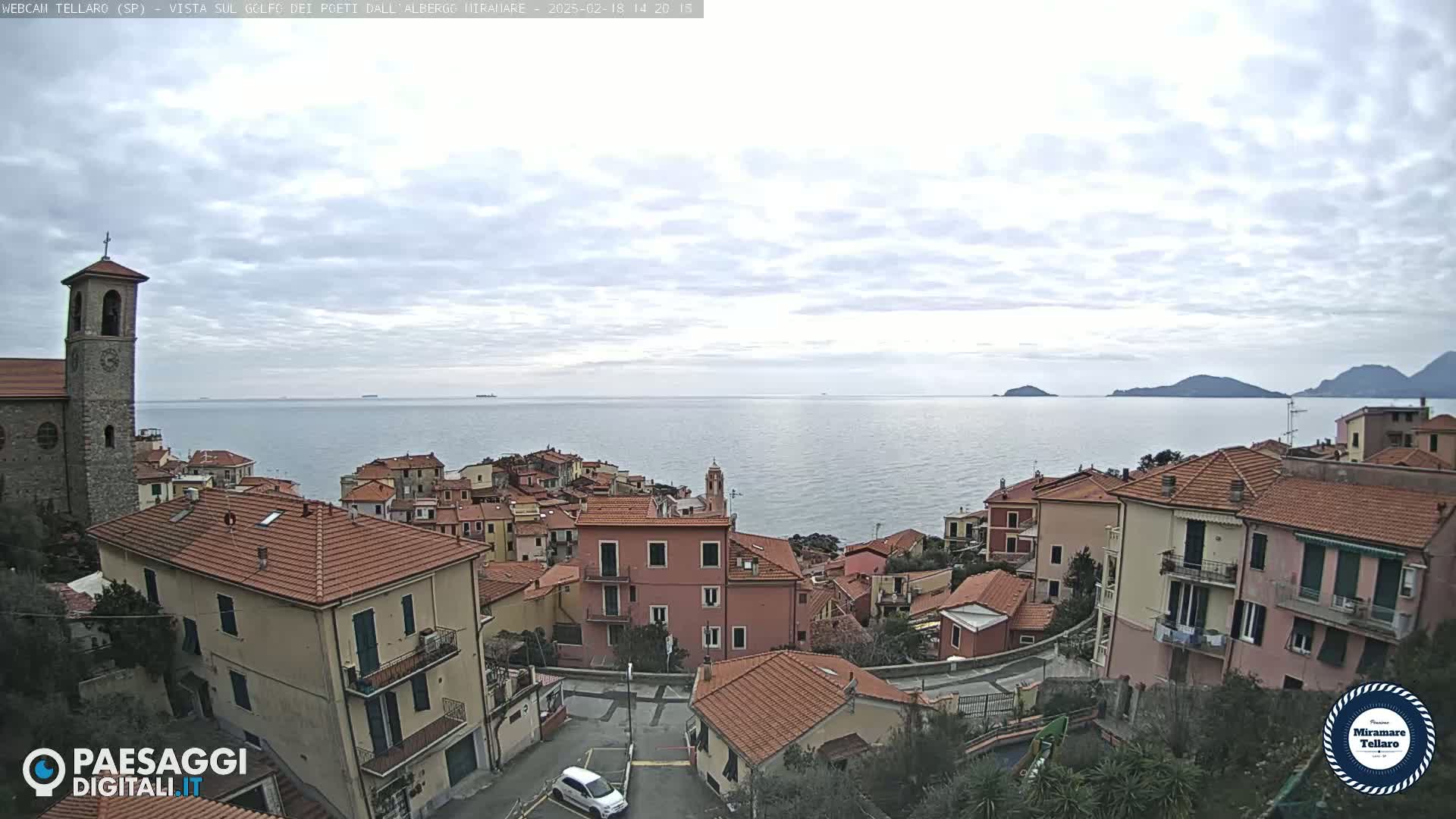 Tellaro City Live Cam - La Spezia, Liguria, Italy