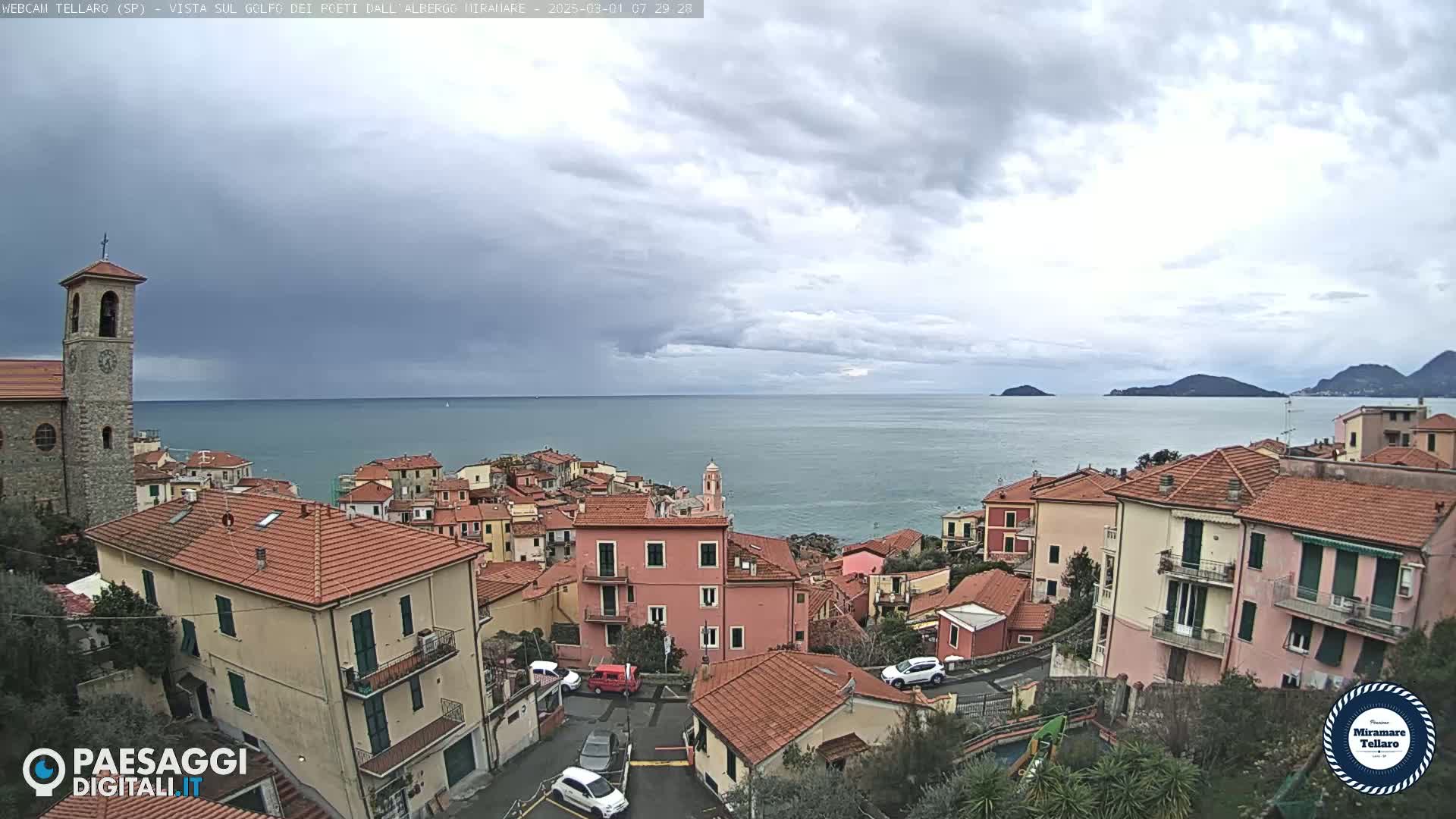 Tellaro City Live Cam - La Spezia, Liguria, Italy