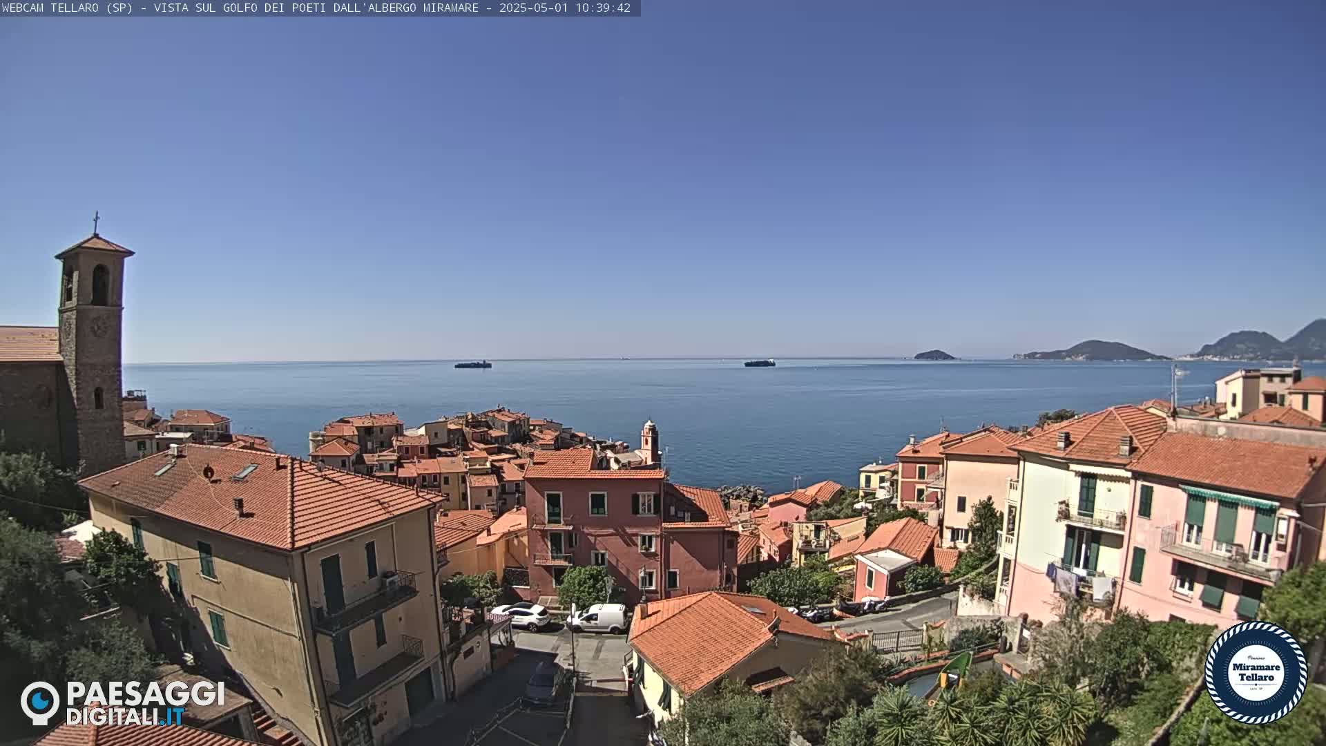 Tellaro City Live Cam - La Spezia, Liguria, Italy