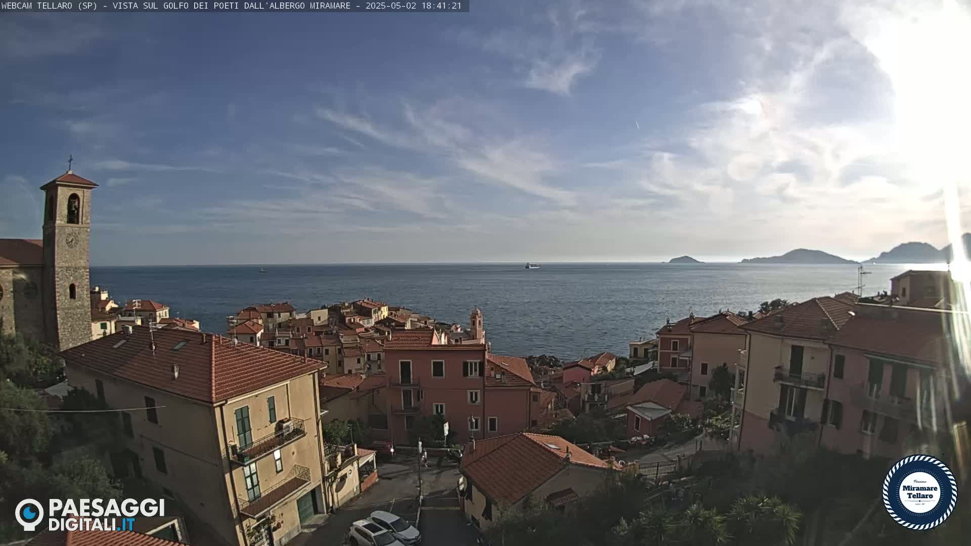 Tellaro City Live Cam - La Spezia, Liguria, Italy