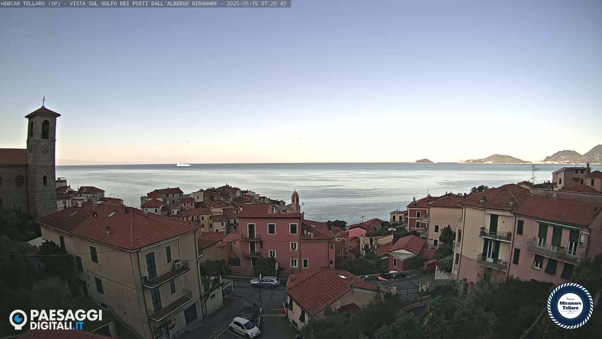 Tellaro City Live Cam - La Spezia, Liguria, Italy