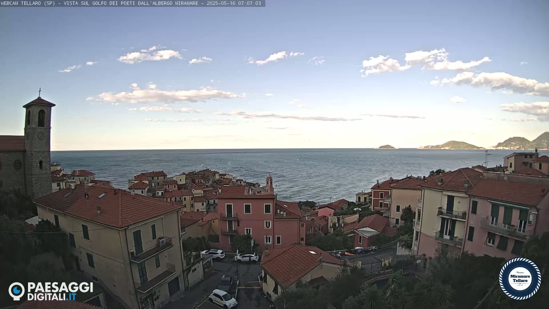 Tellaro City Live Cam - La Spezia, Liguria, Italy