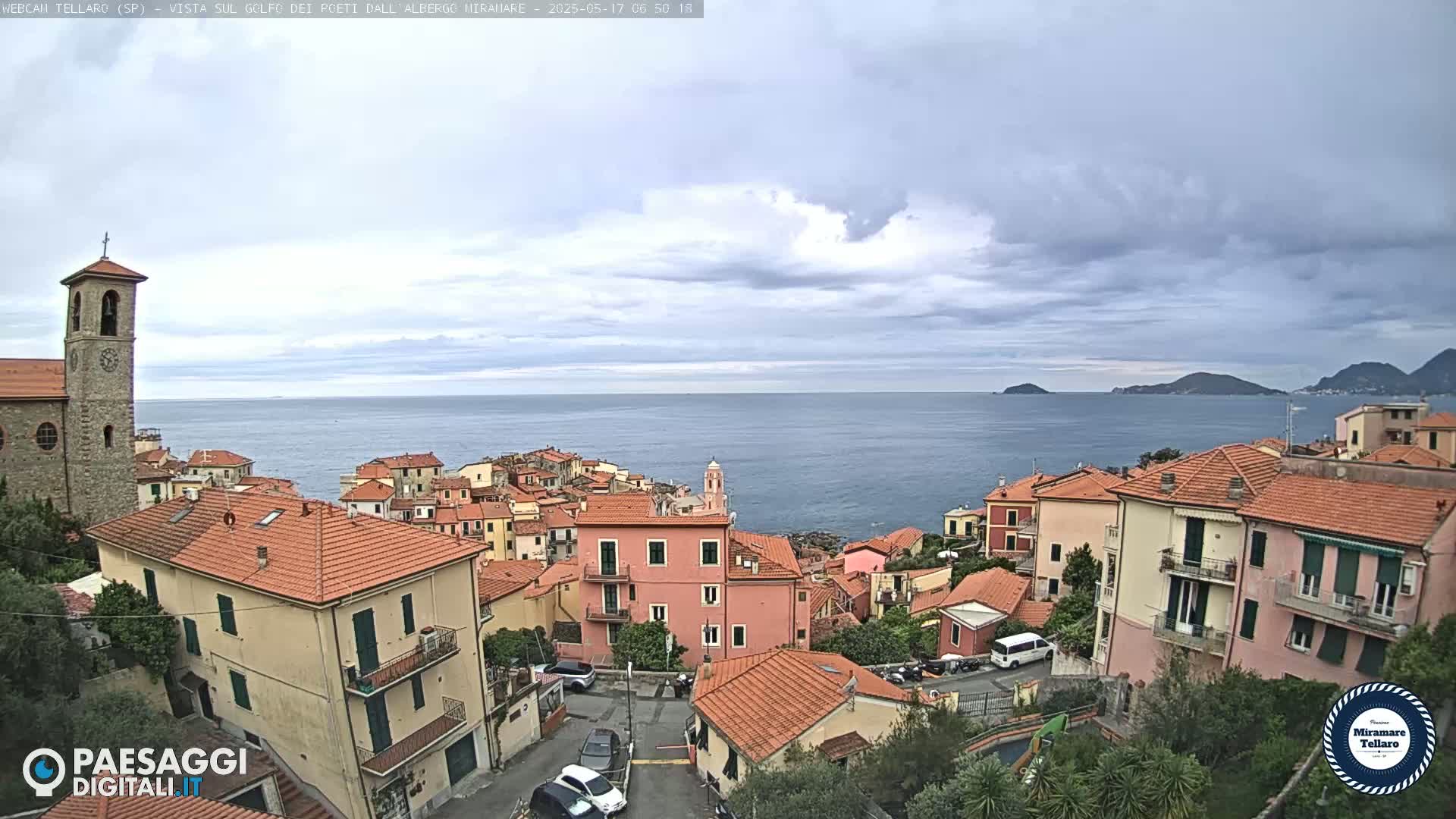 Tellaro City Live Cam - La Spezia, Liguria, Italy