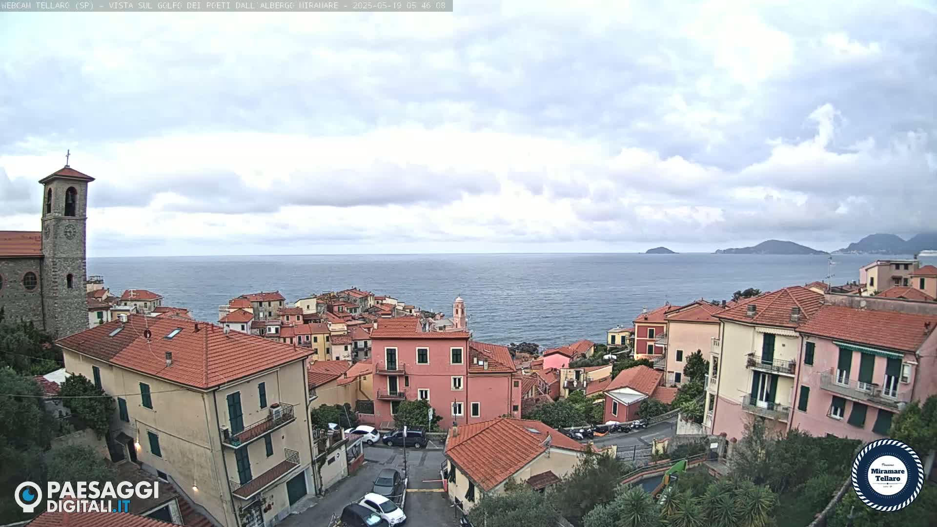 Tellaro City Live Cam - La Spezia, Liguria, Italy