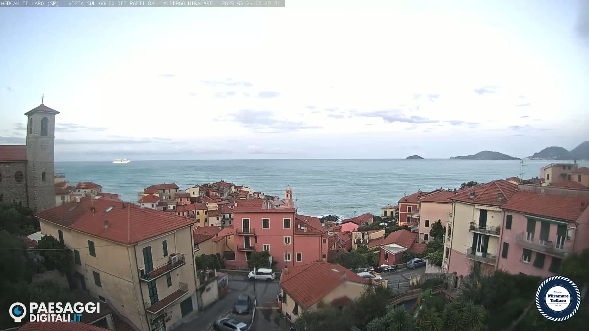 Tellaro City Live Cam - La Spezia, Liguria, Italy