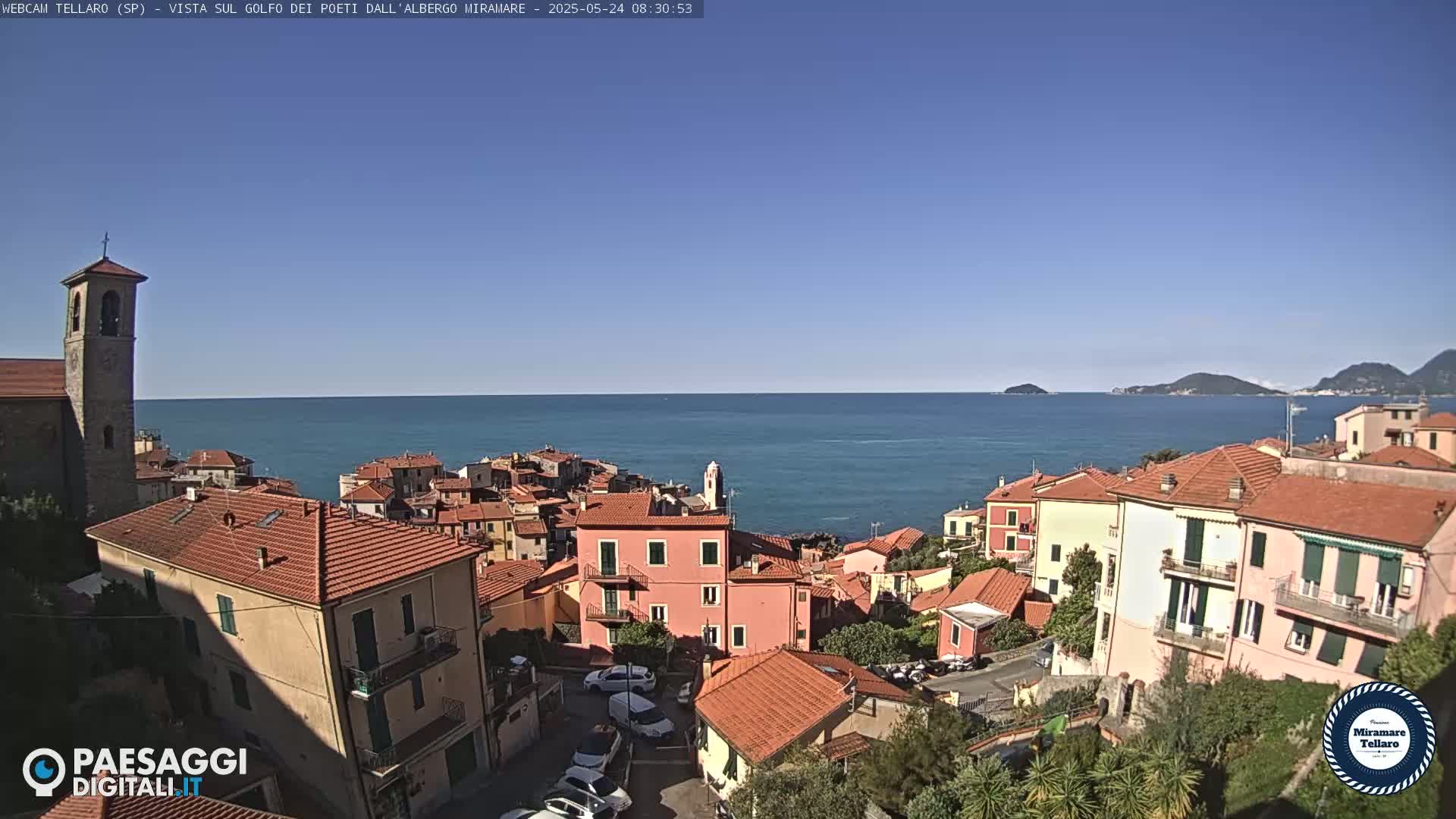 Tellaro City Live Cam - La Spezia, Liguria, Italy