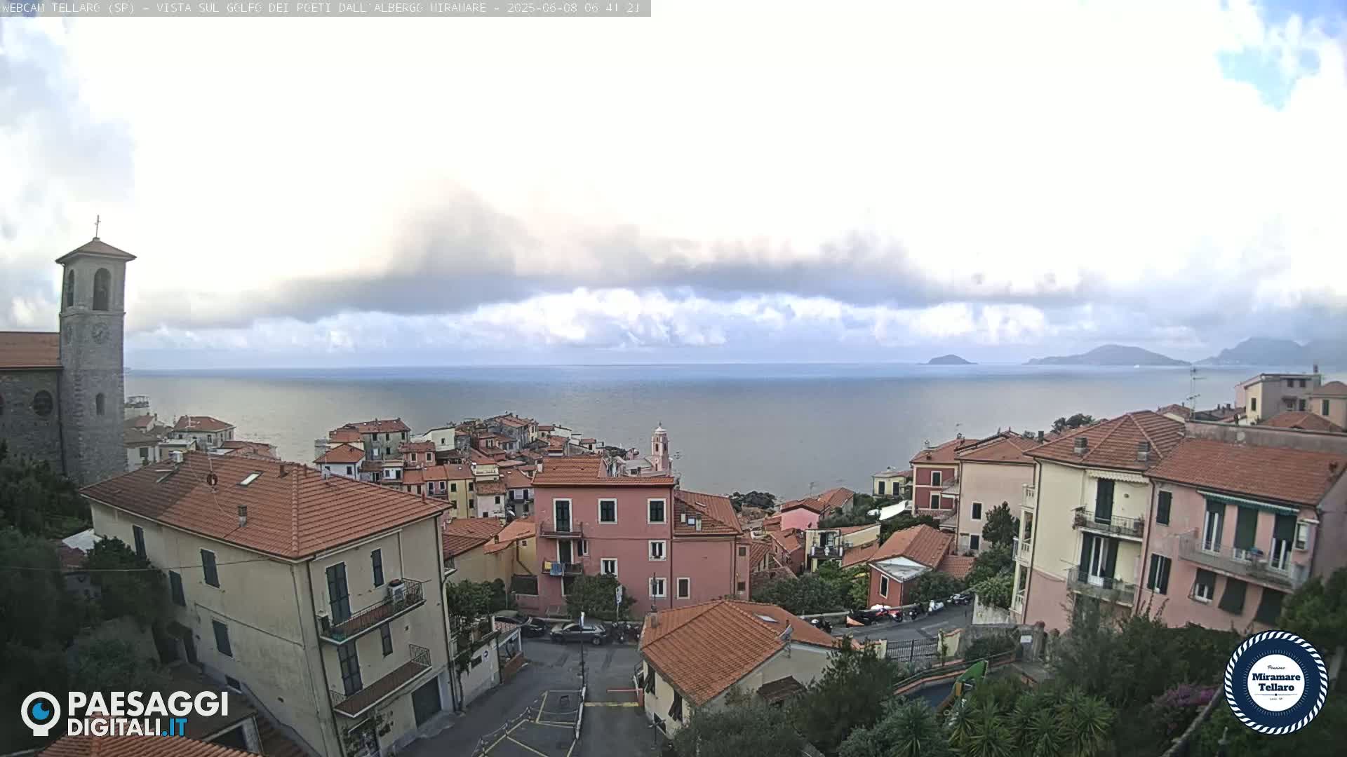 Tellaro City Live Cam - La Spezia, Liguria, Italy