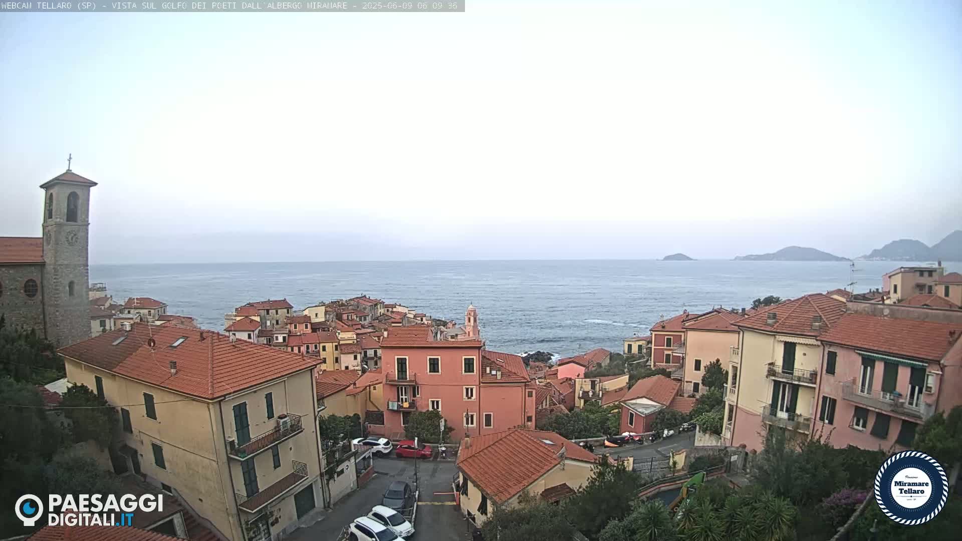 Tellaro City Live Cam - La Spezia, Liguria, Italy