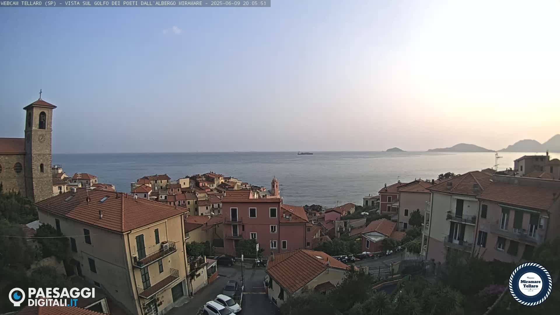 Tellaro City Live Cam - La Spezia, Liguria, Italy