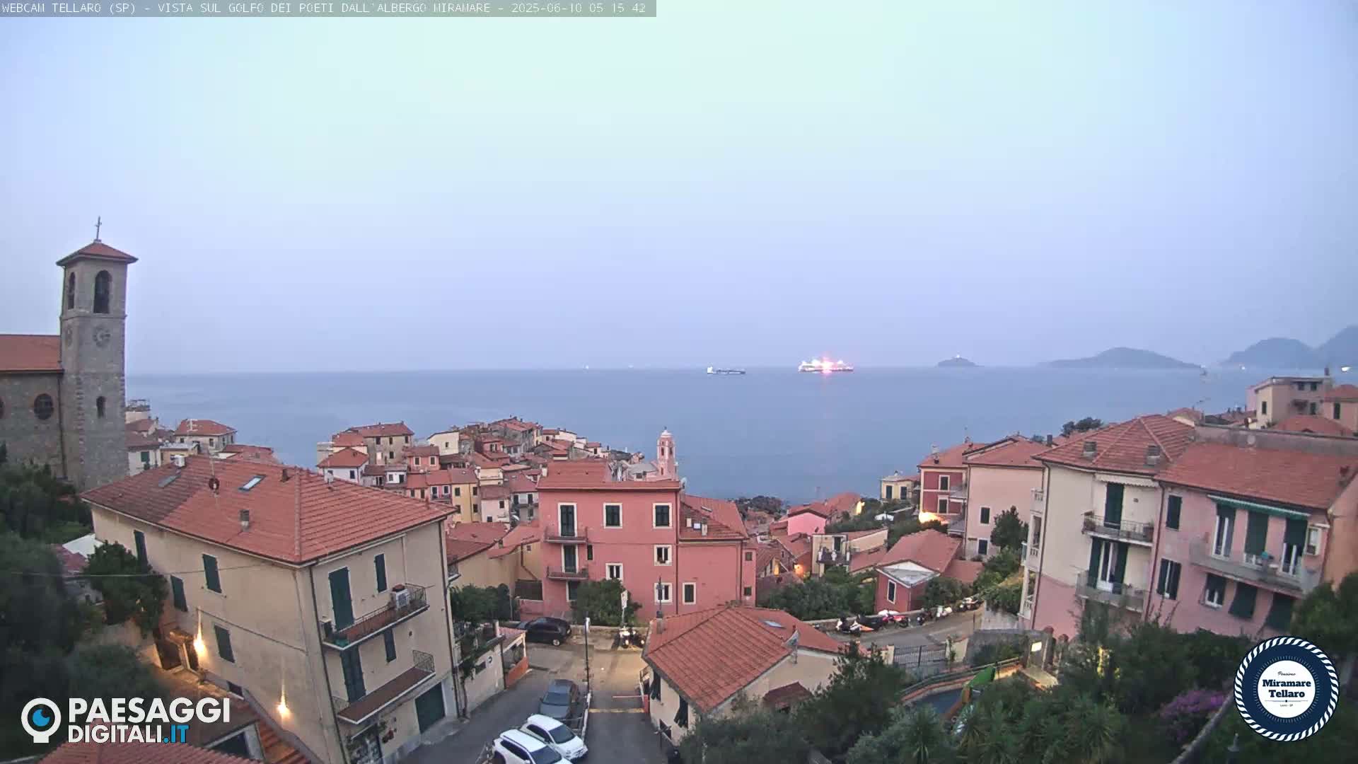 Tellaro City Live Cam - La Spezia, Liguria, Italy